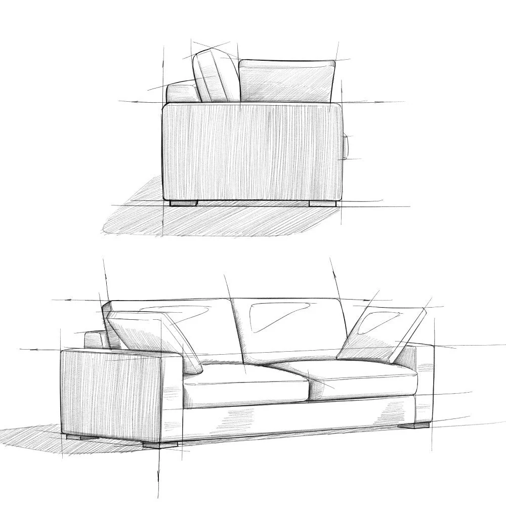 Charlie 96 Inch Deep Seater Sofa - Image 4