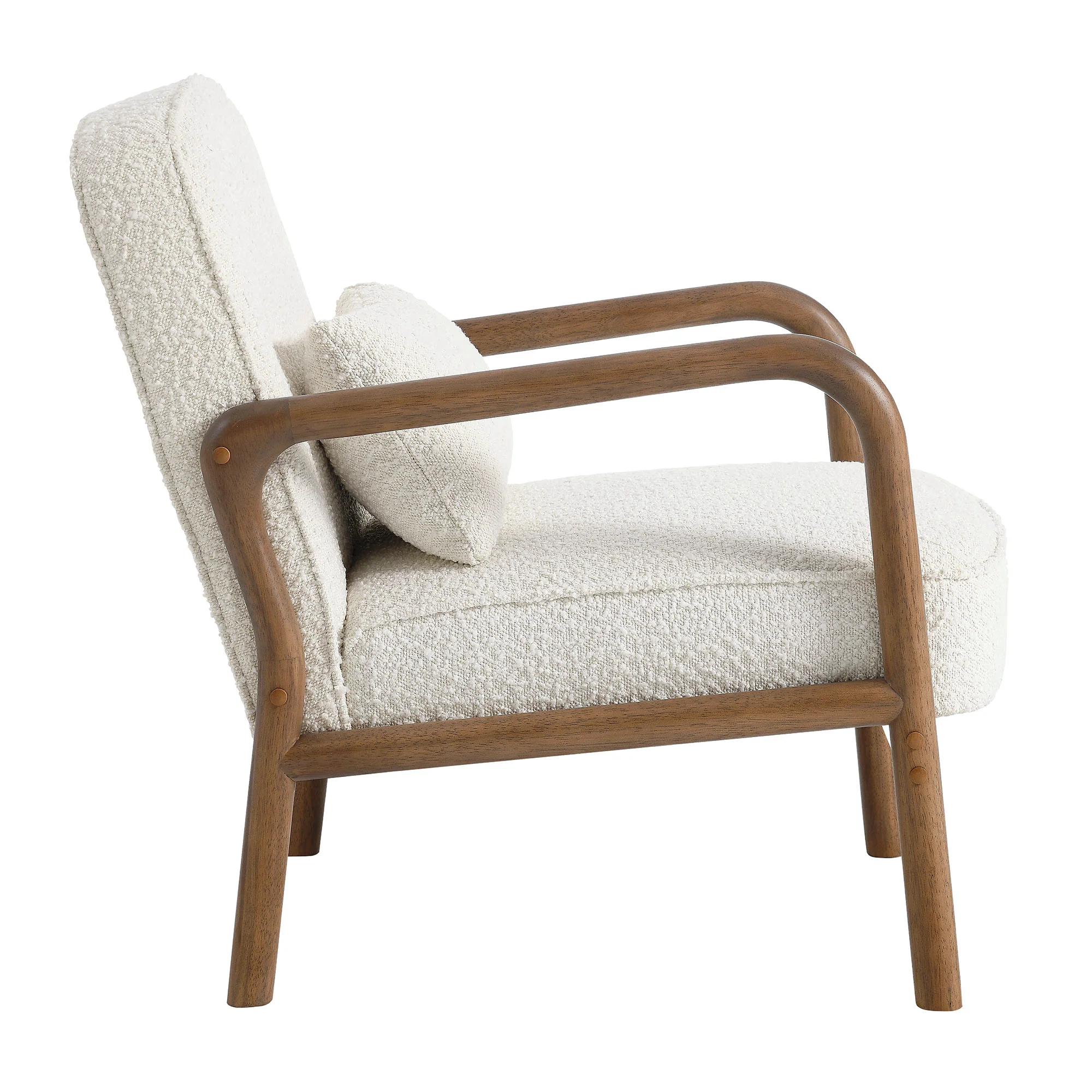 Charlie Boucle Upholstered Armchair by Modway - Image 4