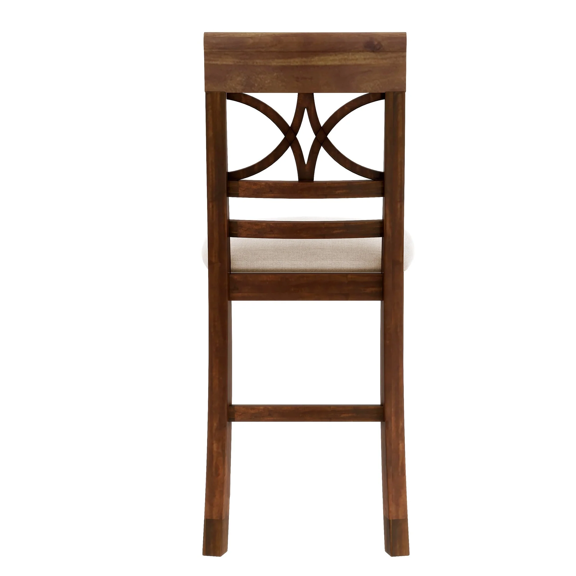 Charlie Walnut Farmhouse Counter Height 6-Piece Dining Set - Image 14