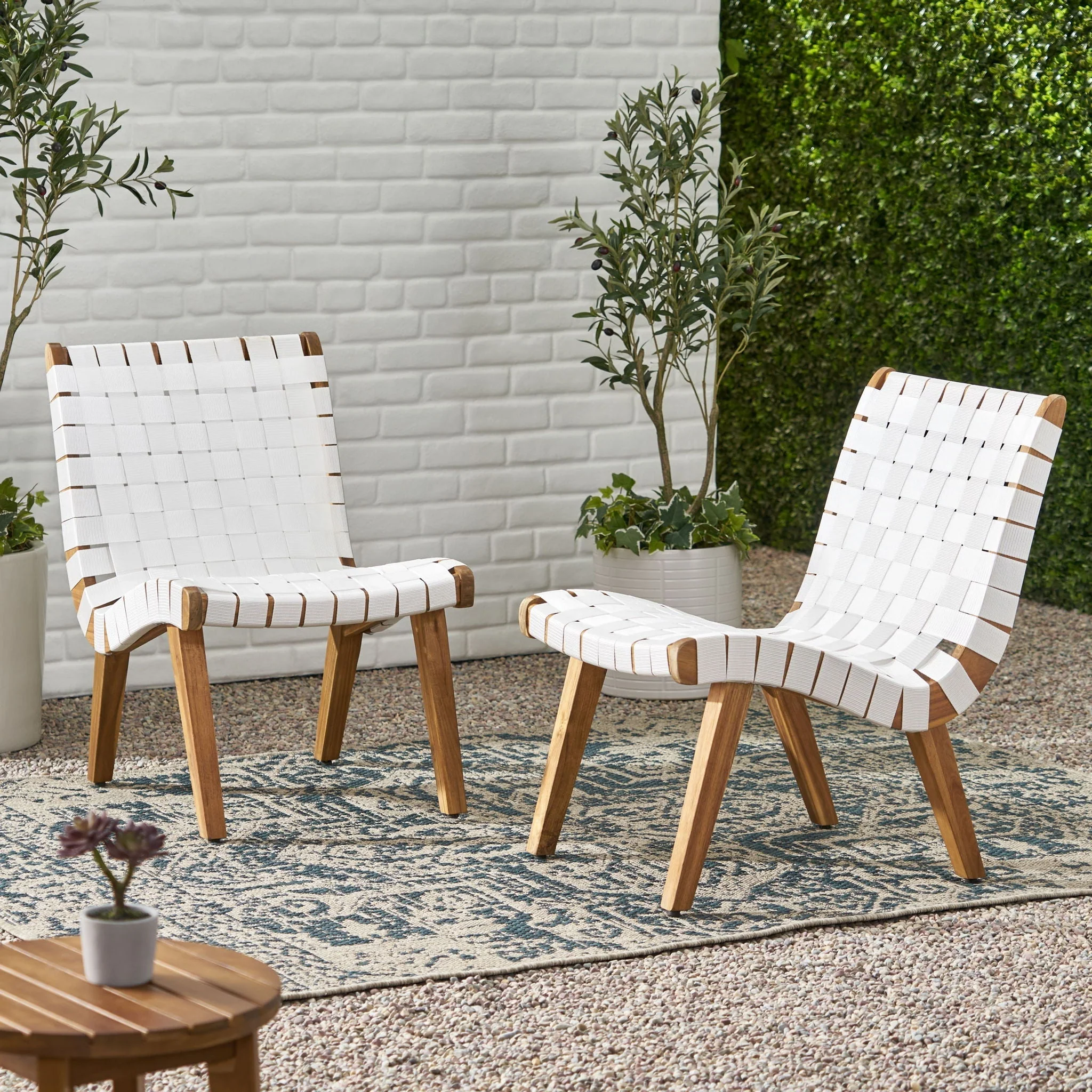 Charlotte - Lounge Chair - White - Image 2