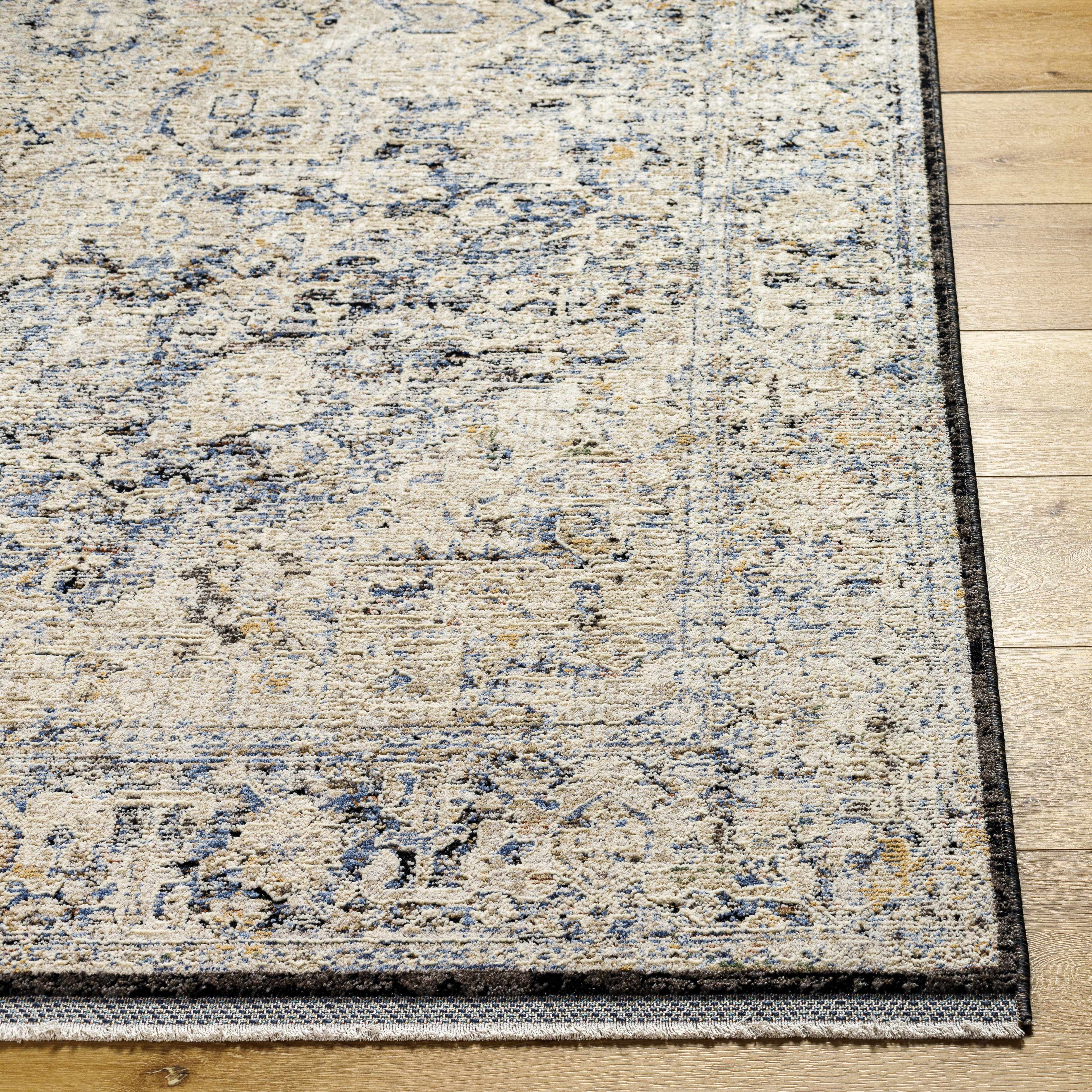 Charo Light Gray Area Rug - Image 4