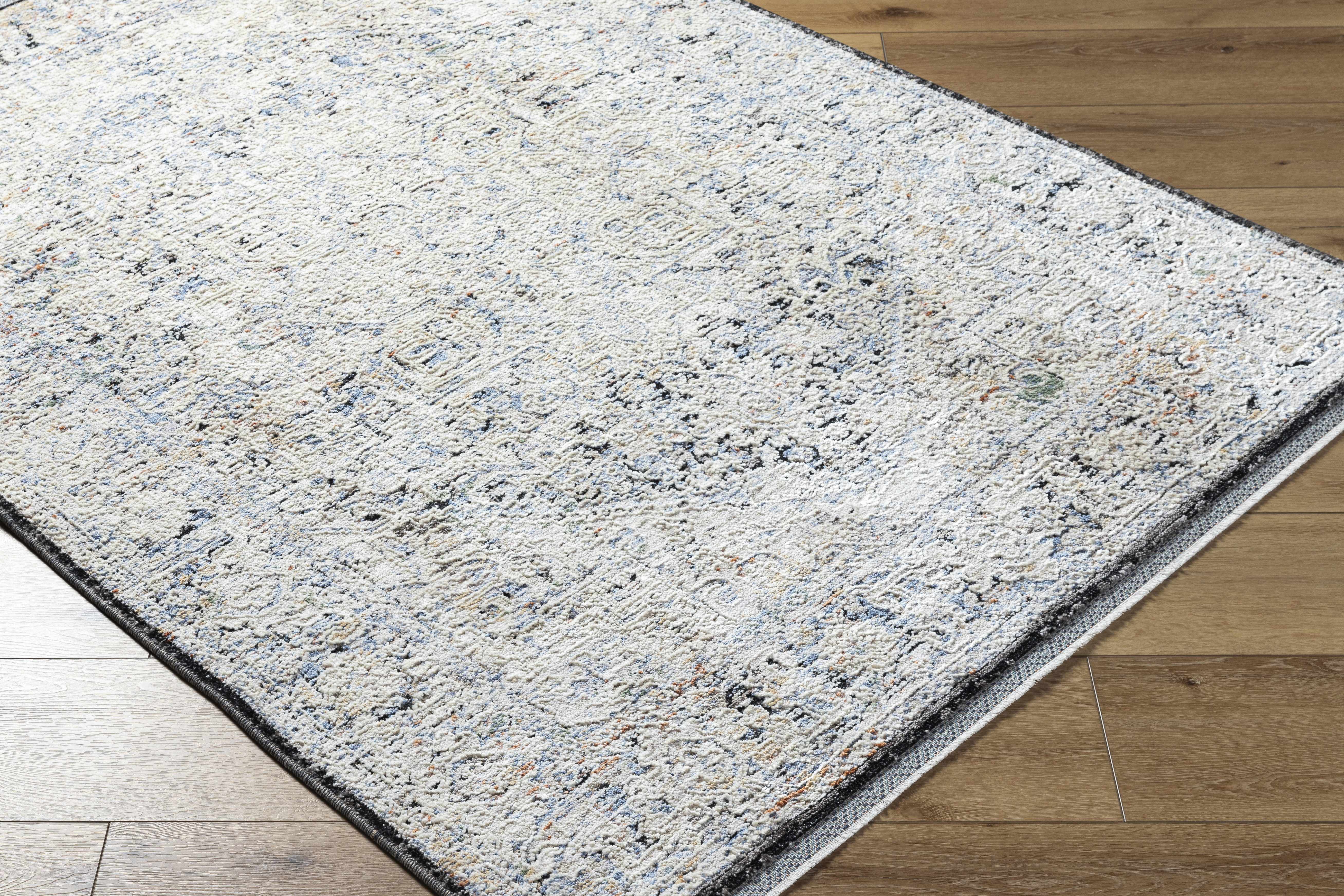 Charo Light Gray Area Rug - Image 6