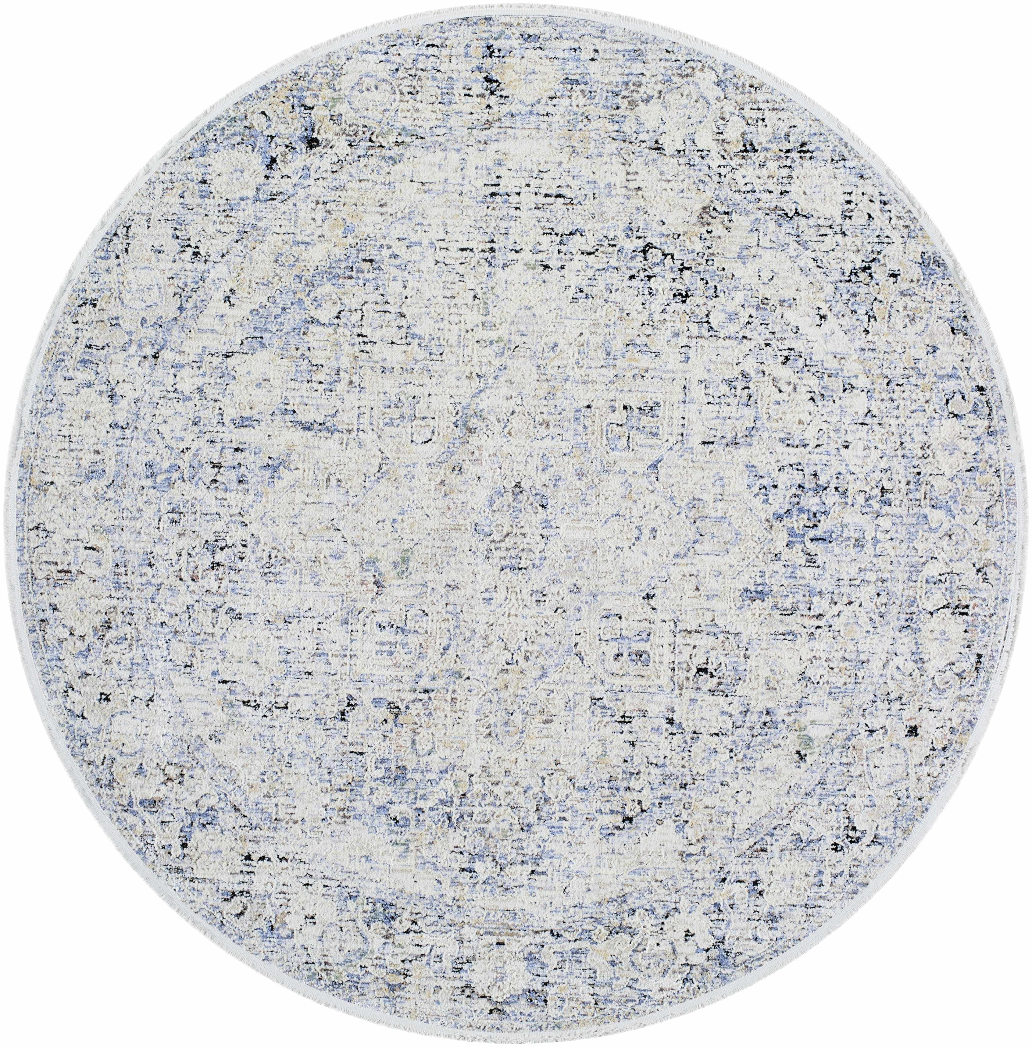 Charo Light Gray Area Rug - Image 9