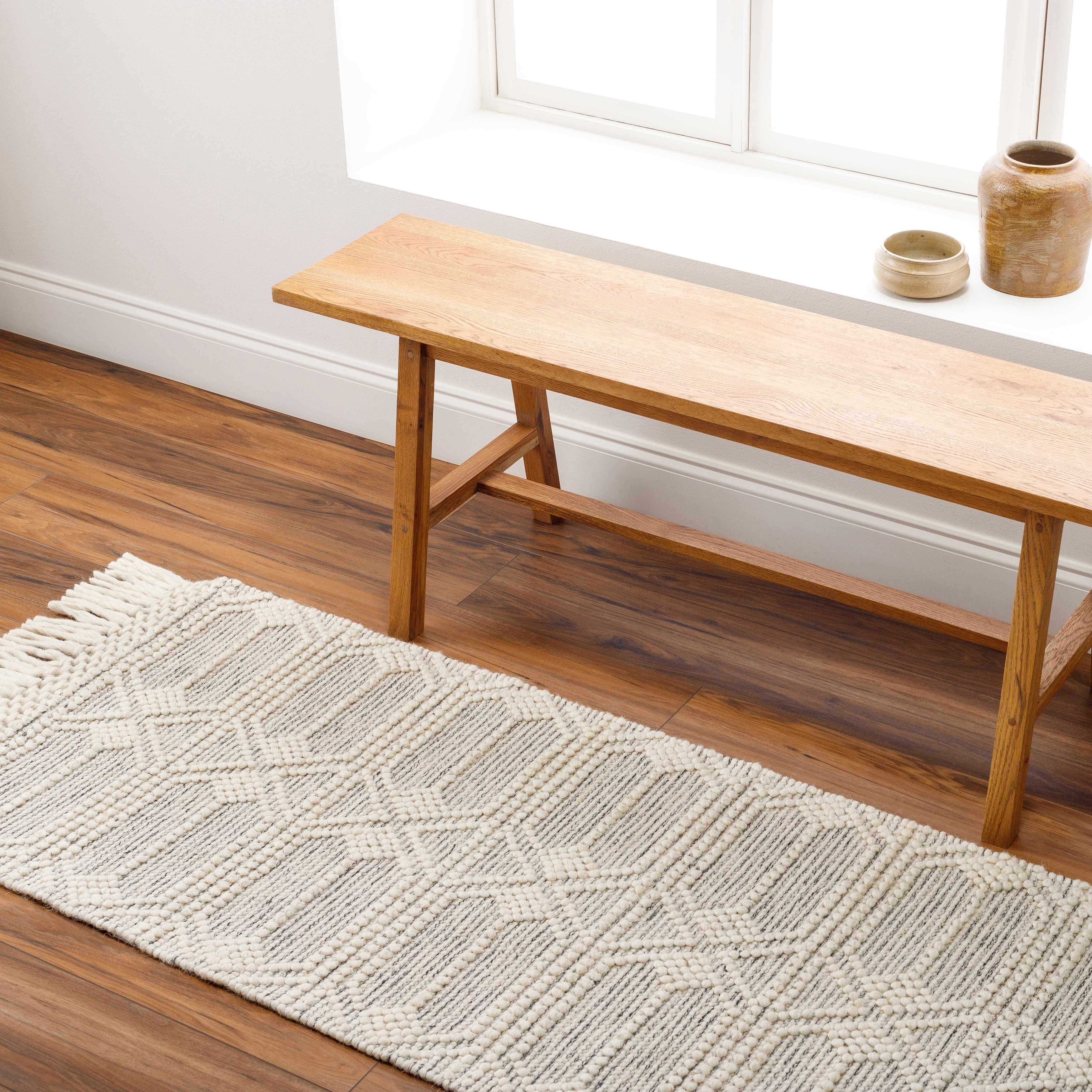 Chars Wool Rug with Tassels - Clearance - Image 3