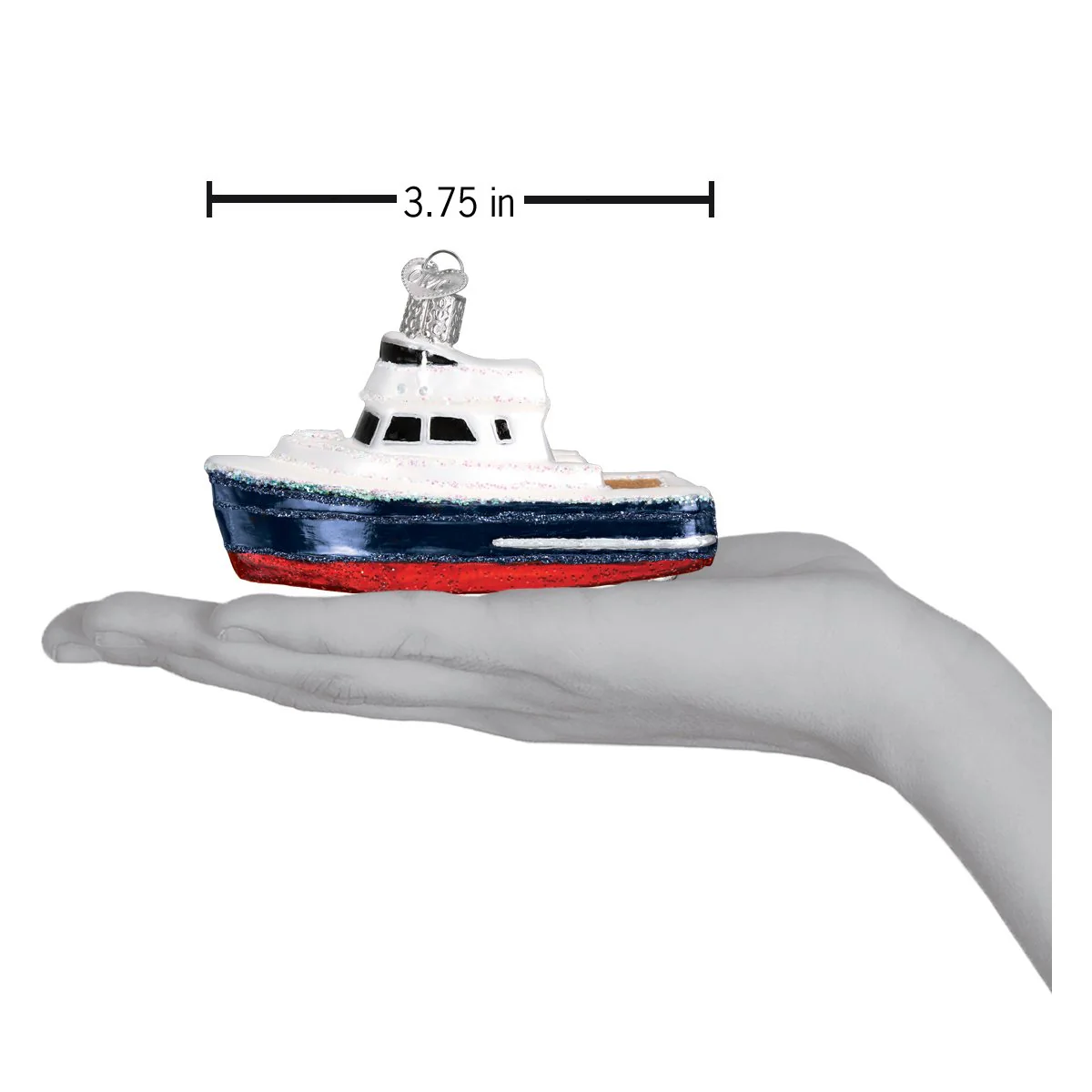 Charter Boat Ornament by Old World Christmas - Image 6