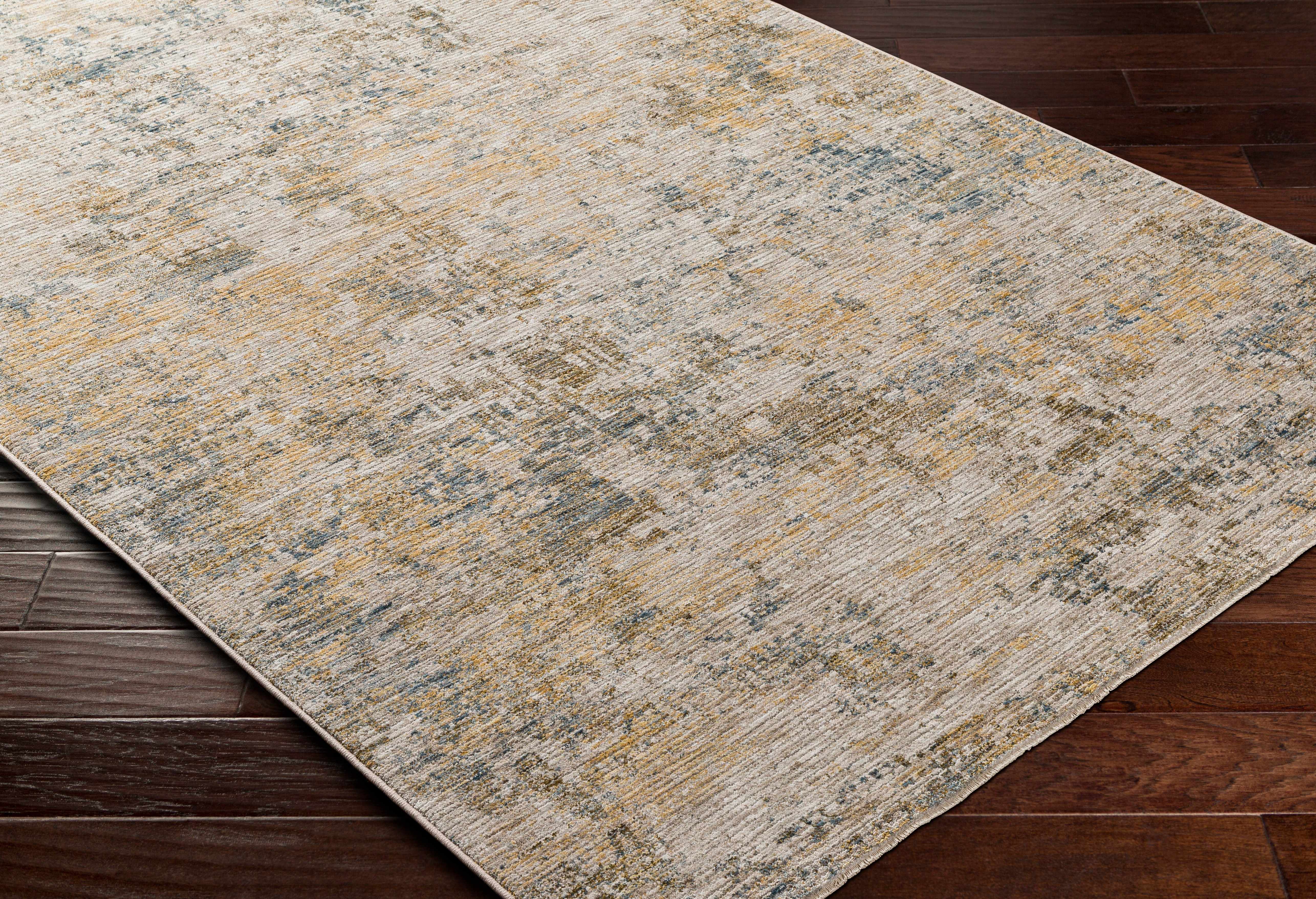 Chas Beige Rich Textured Traditional Rug - Image 11