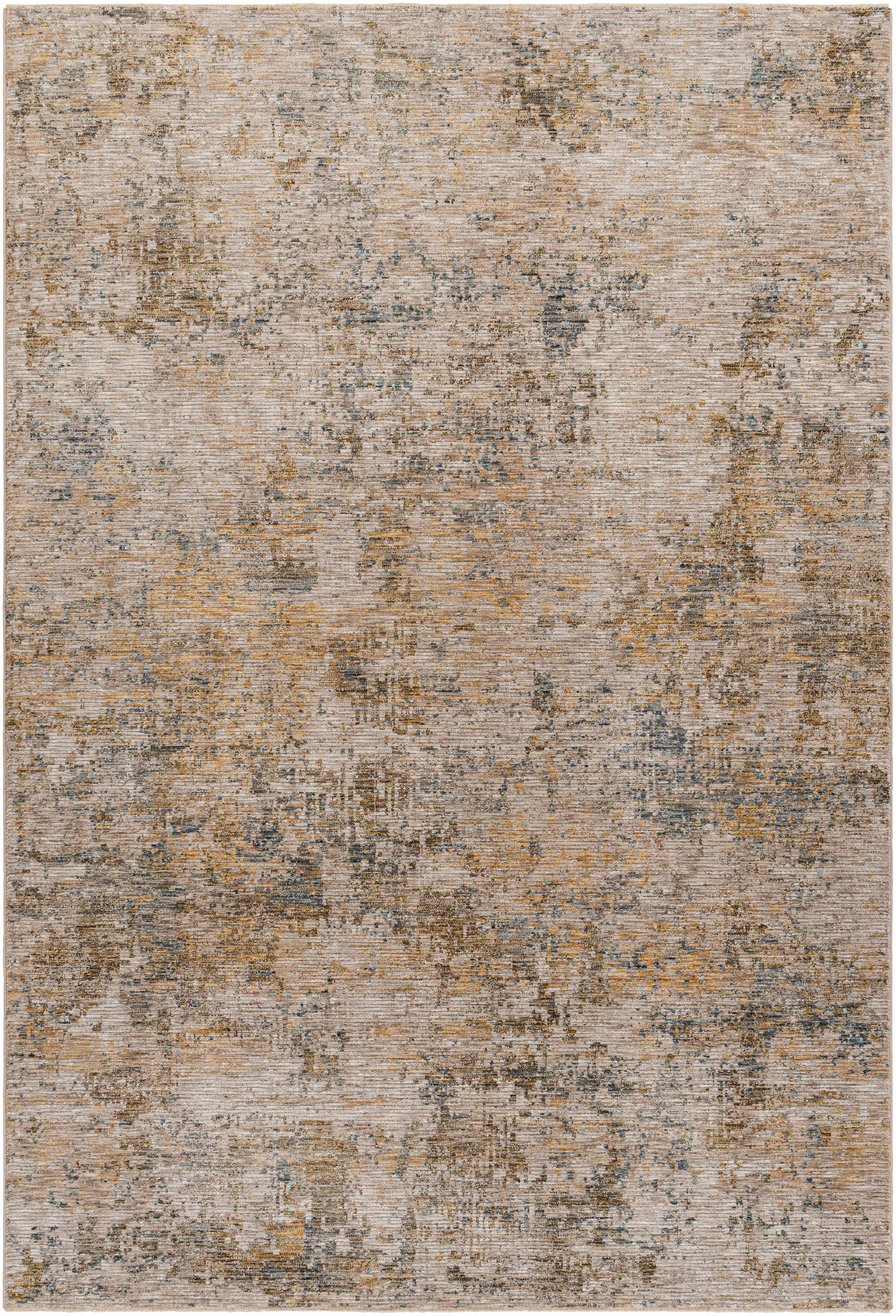 Chas Beige Rich Textured Traditional Rug - Image 8