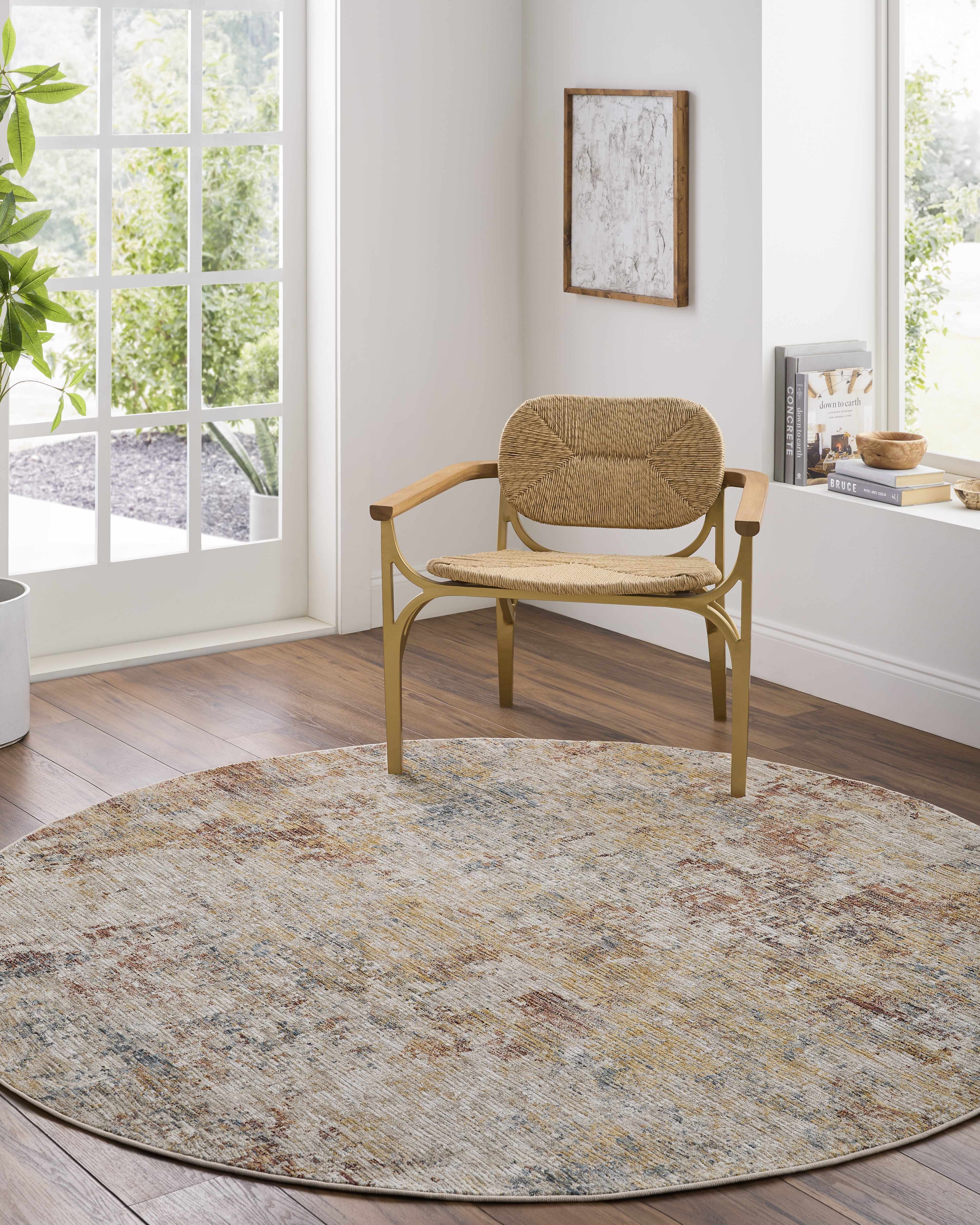 Chas Tan Rich Textured Traditional Rug - Image 12