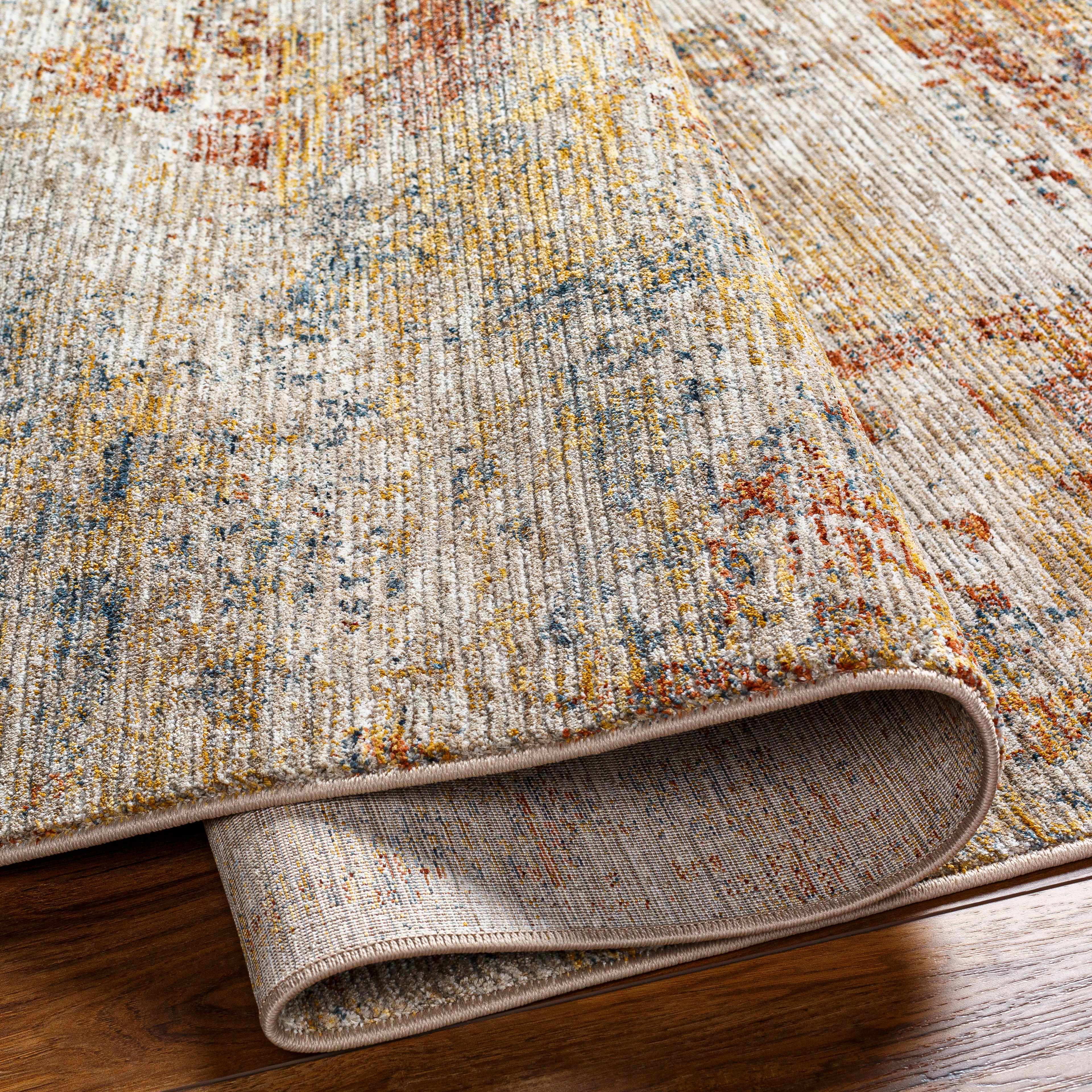 Chas Tan Rich Textured Traditional Rug - Image 5