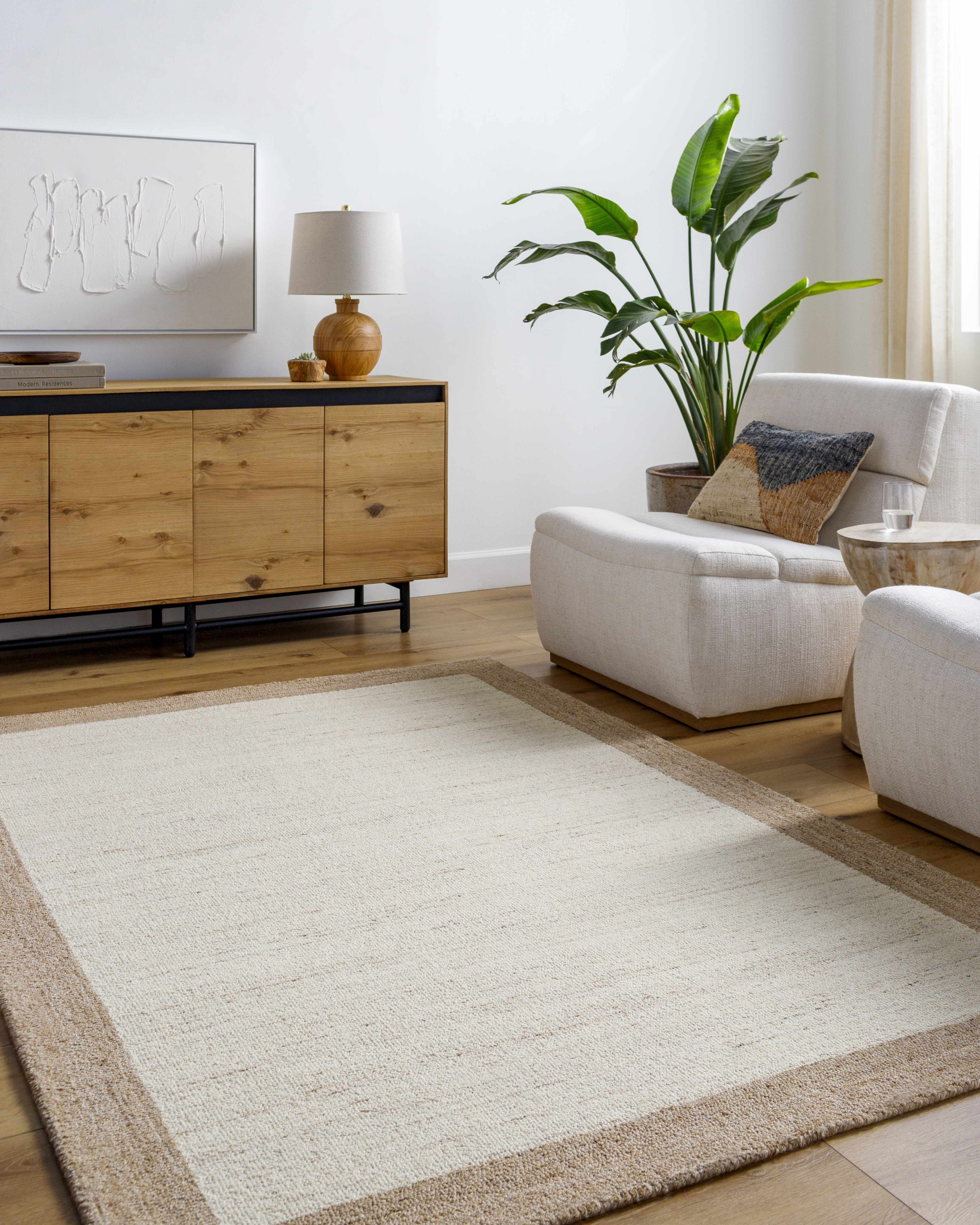 Chasen Tufted Wool Area Rug - Image 2
