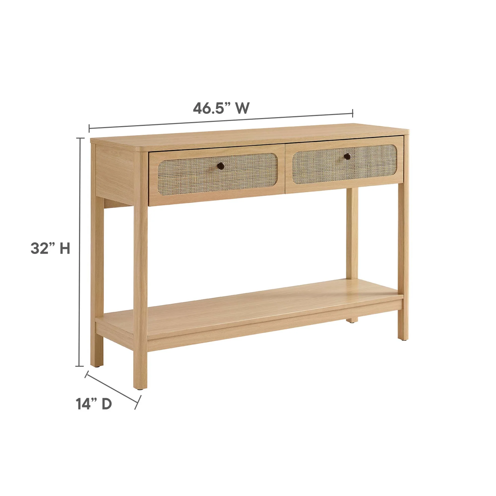 Chaucer Wood Entryway Console Table by Modway - Image 3