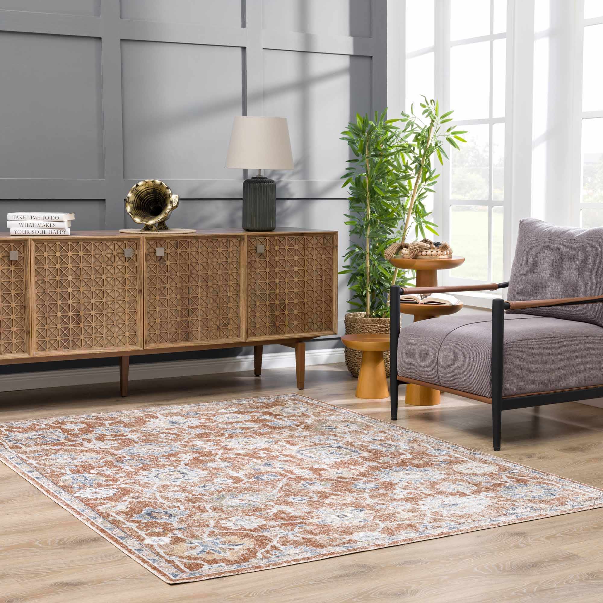 Chavi Washable Area Rug - Clearance - Image 15