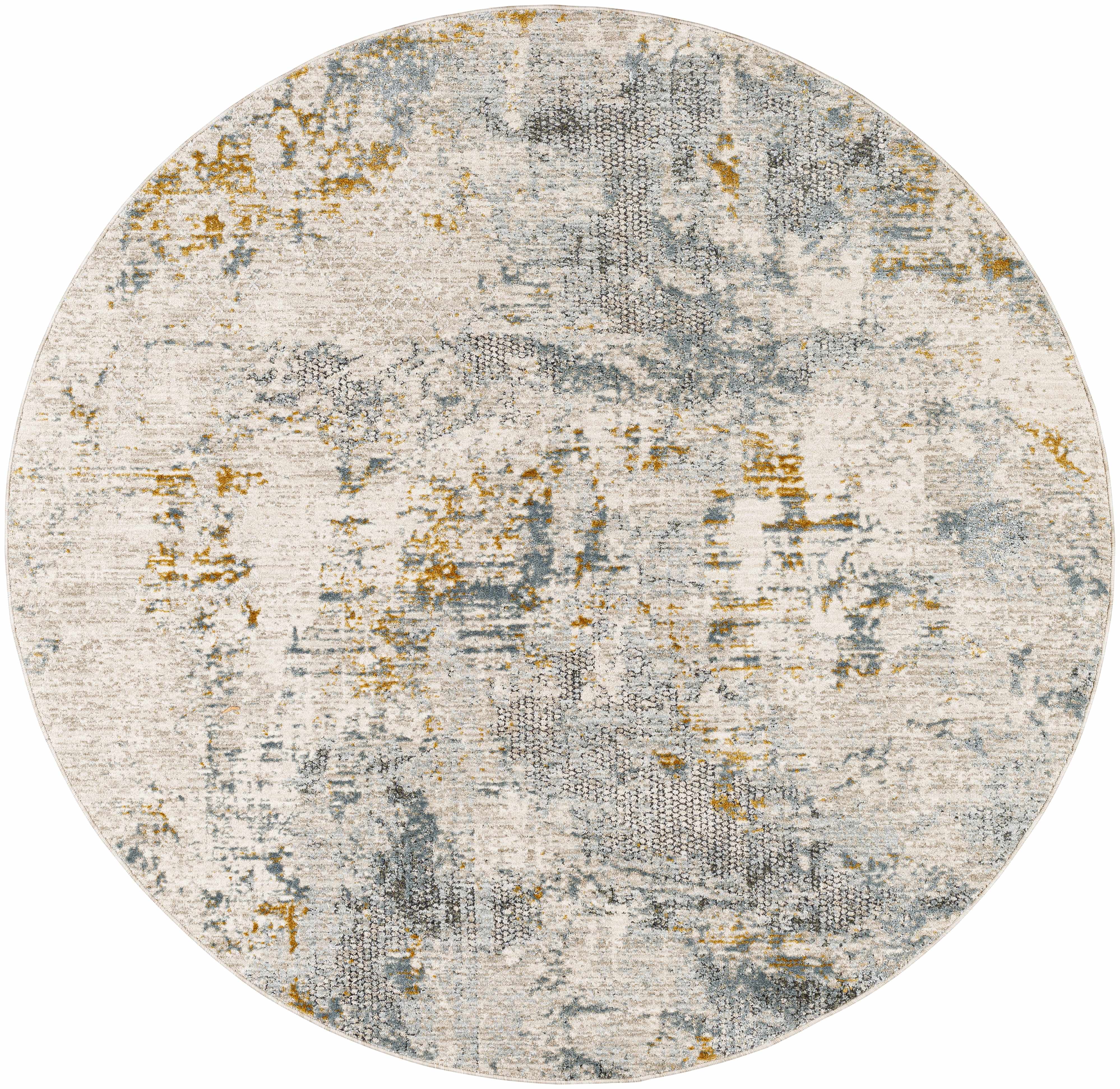 Chaya Textured Abstract Rug with Fringes - Image 14
