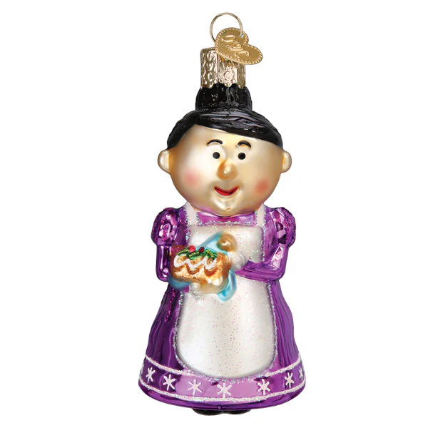 Cheery Mrs. Claus Ornament - Image 3