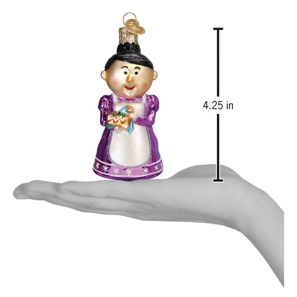 Cheery Mrs. Claus Ornament - Image 6