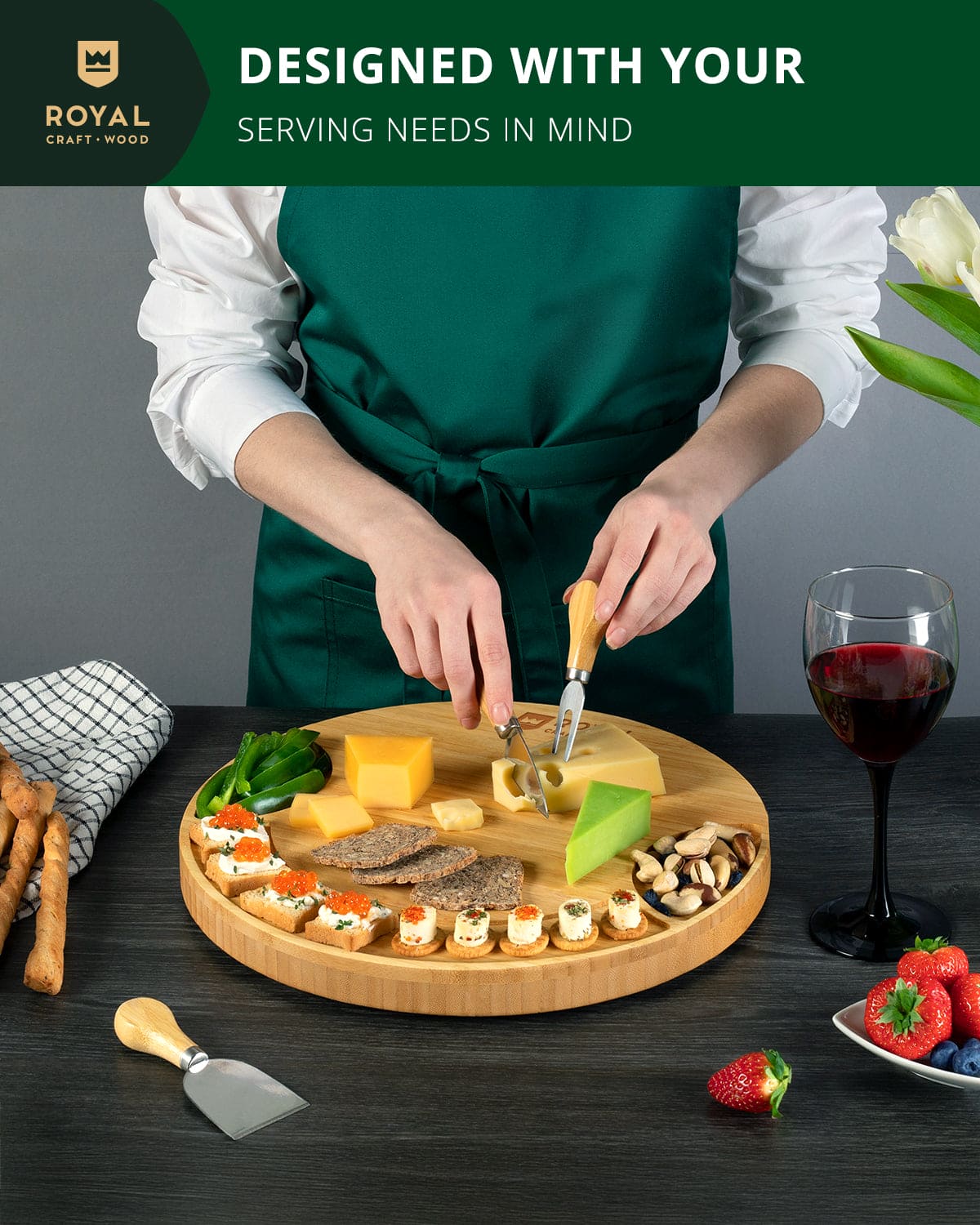 Cheese Board, Round - Image 4
