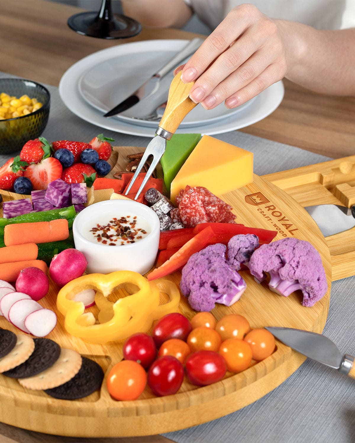 Cheese Board, Round - Image 5
