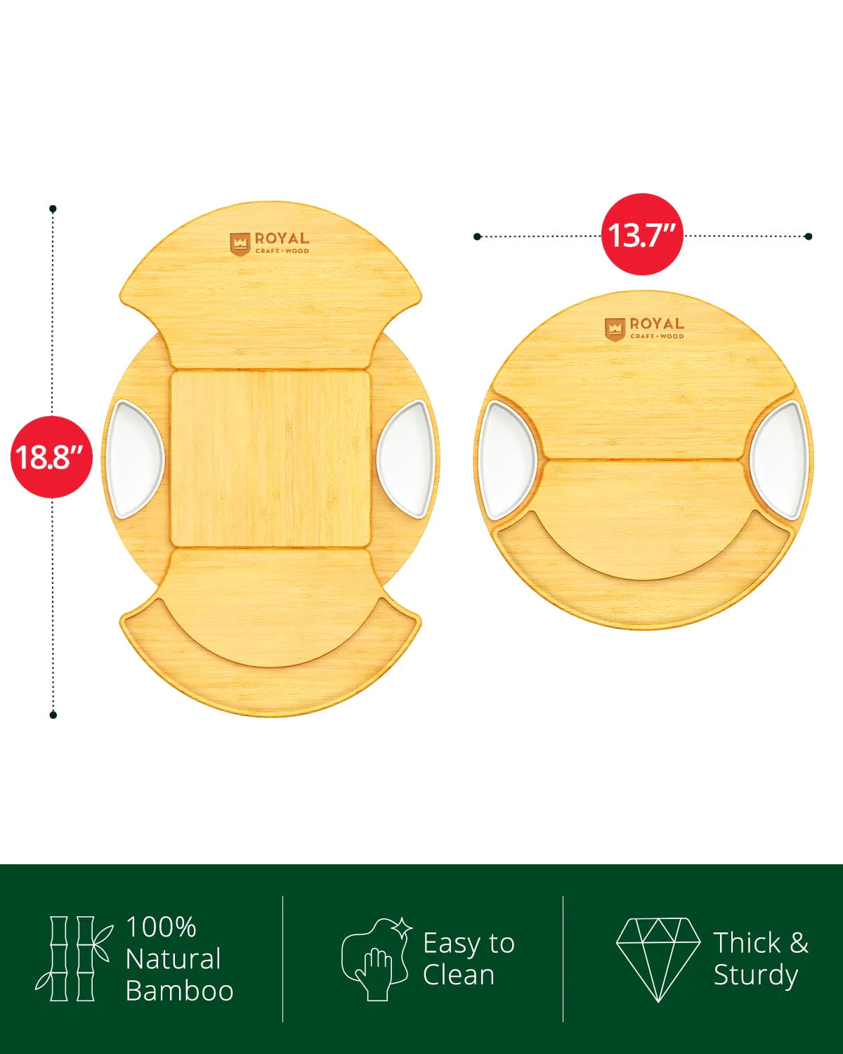 Cheese Board Set, Round - Image 4
