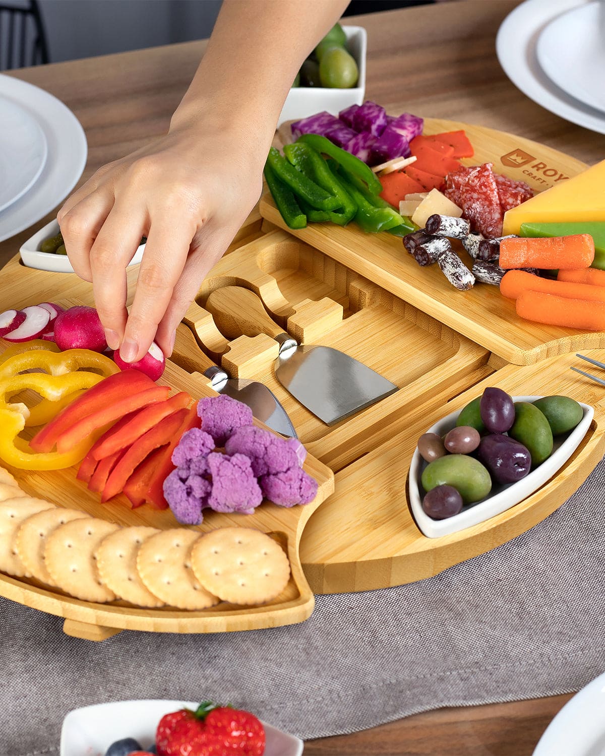 Cheese Board Set, Round - Image 7