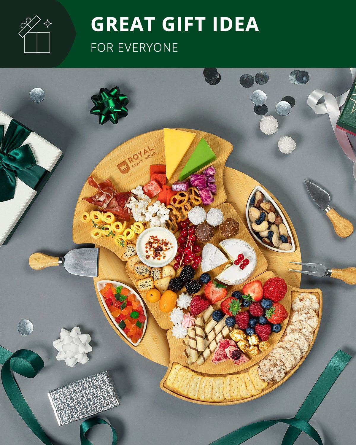 Cheese Board Set, Round - Image 8