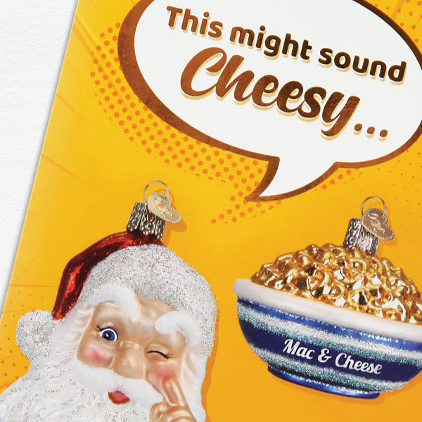 Cheesy Christmas Christmas Card - Image 4