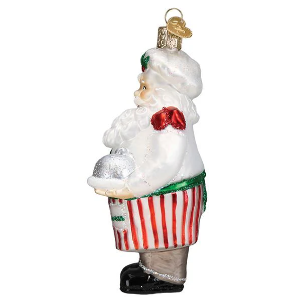 Chef Santa Ornament - Image 5