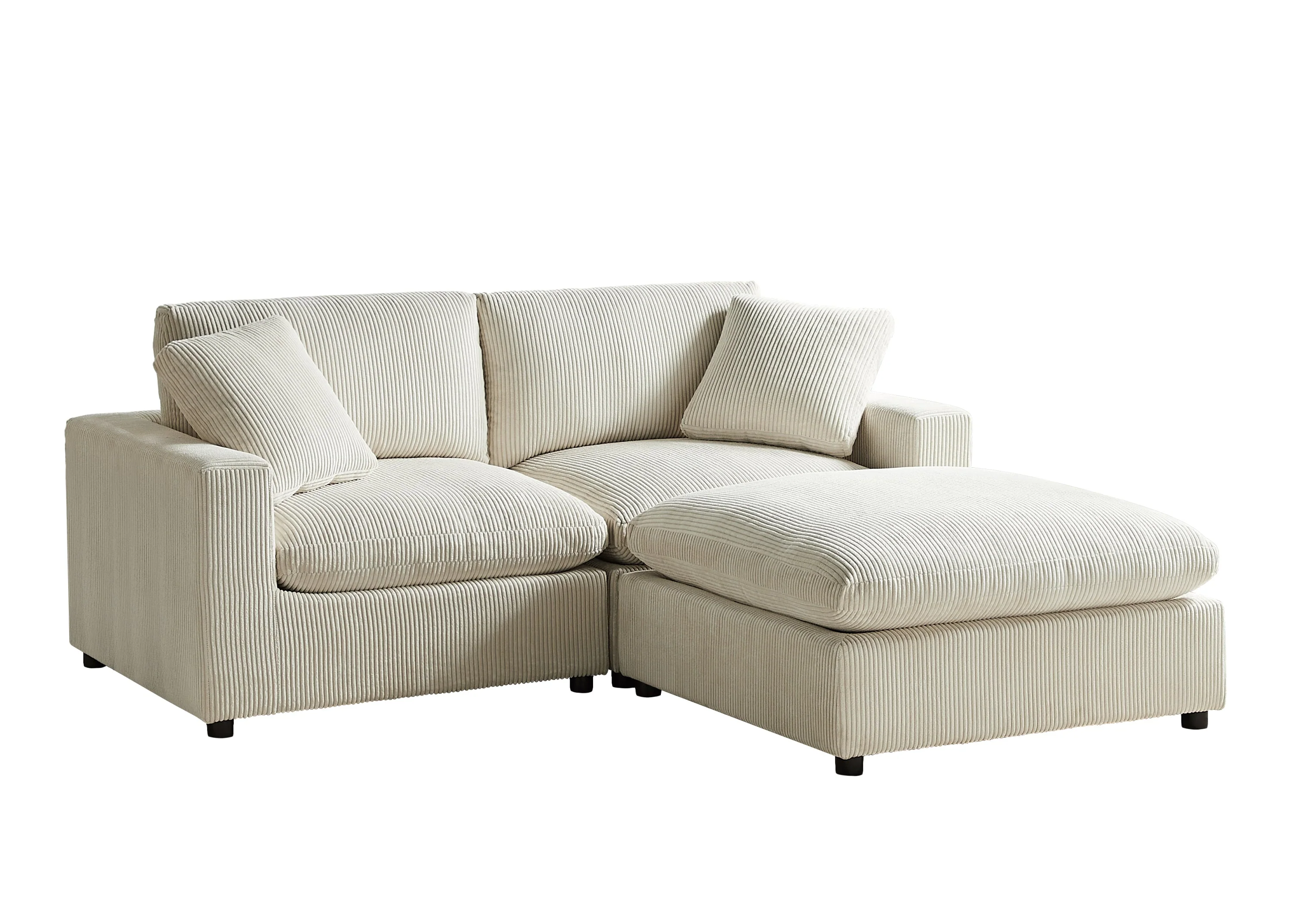 Chelsea Modular 3-Piece Chofa Sofa - Beige - Image 2
