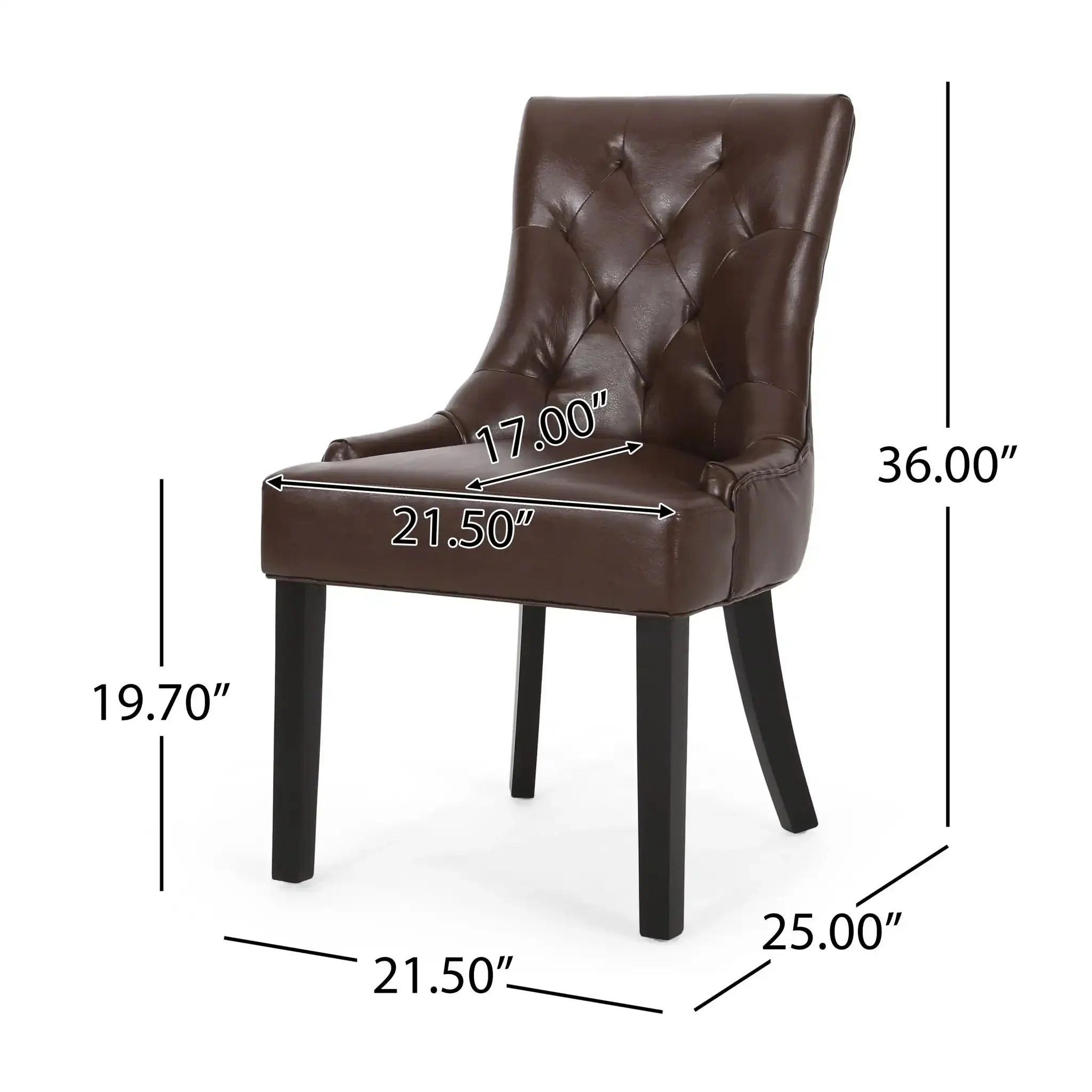 Cheney - Contemporary Dining Chair Tufted Upholstery (Set of 2) - Image 10