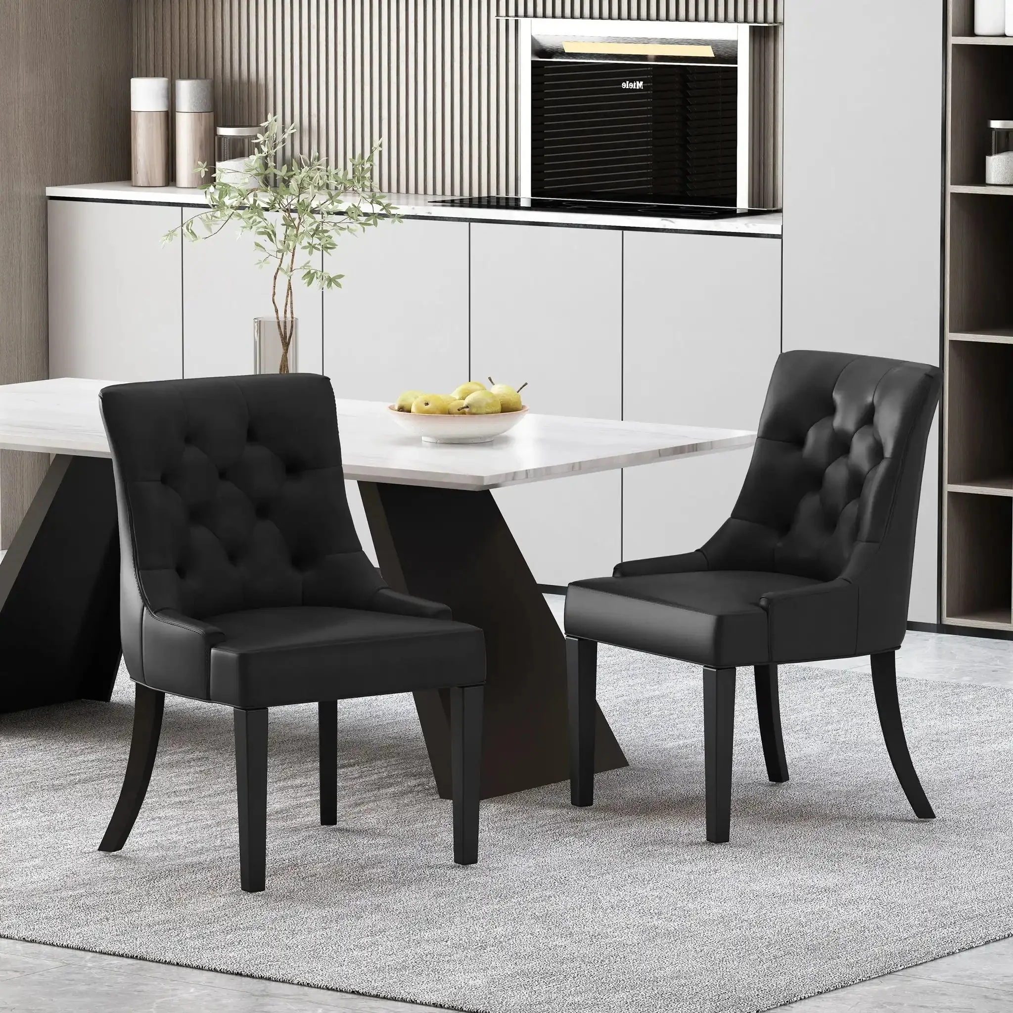 Cheney - Contemporary Dining Chair Tufted Upholstery (Set of 2) - Image 14