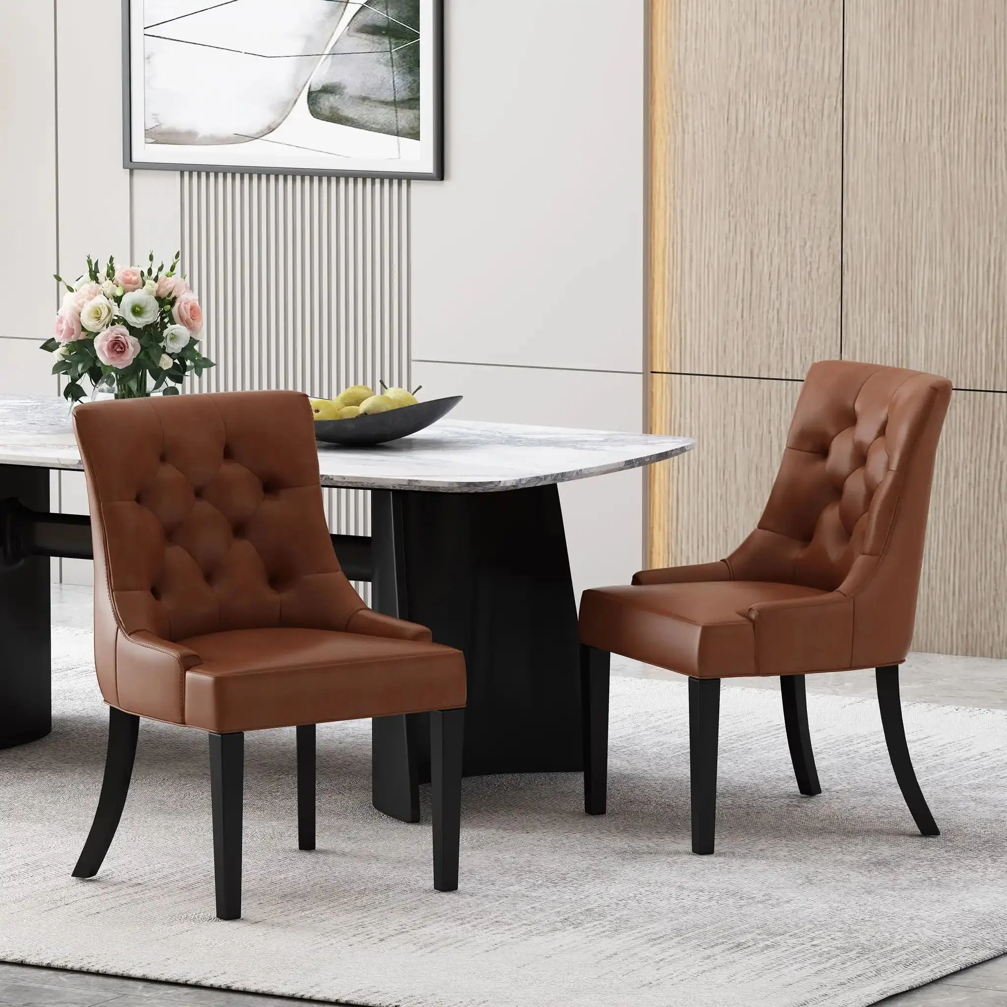 Cheney - Contemporary Dining Chair Tufted Upholstery (Set of 2) - Image 16