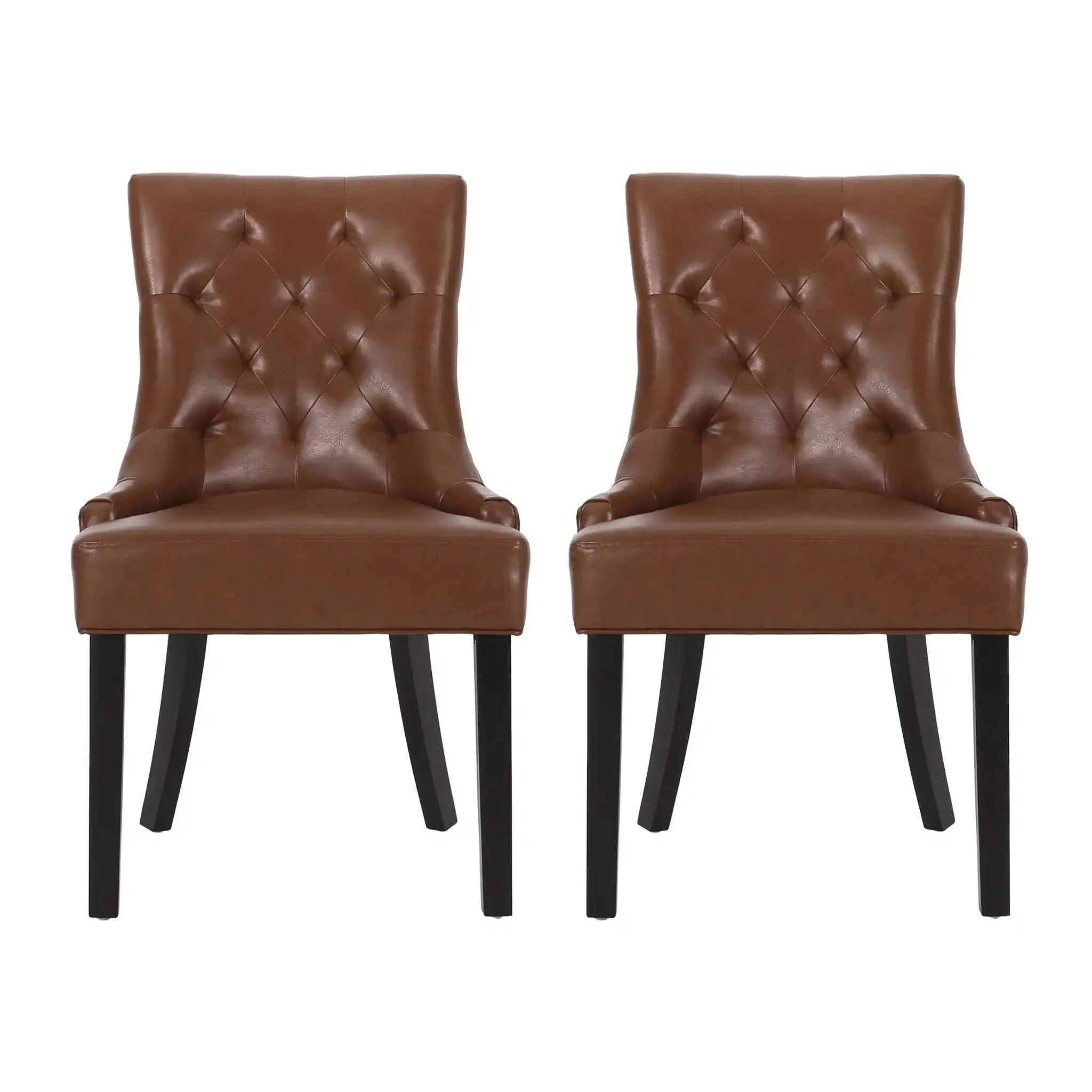 Cheney - Contemporary Dining Chair Tufted Upholstery (Set of 2) - Image 2