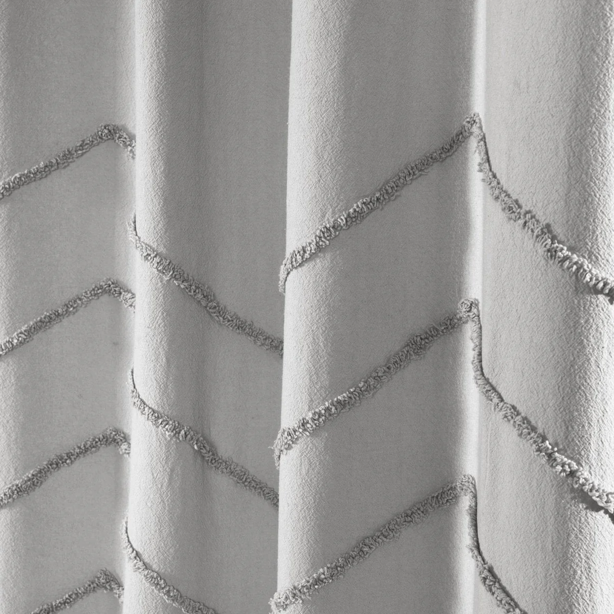 Chenille Chevron Shower Curtain - Image 20