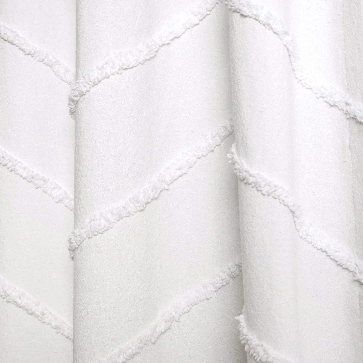 Chenille Chevron Shower Curtain - Image 21