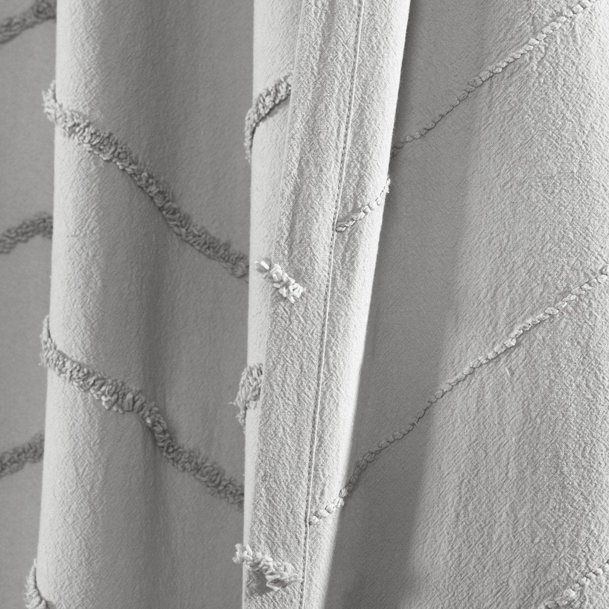 Chenille Chevron Shower Curtain - Image 23