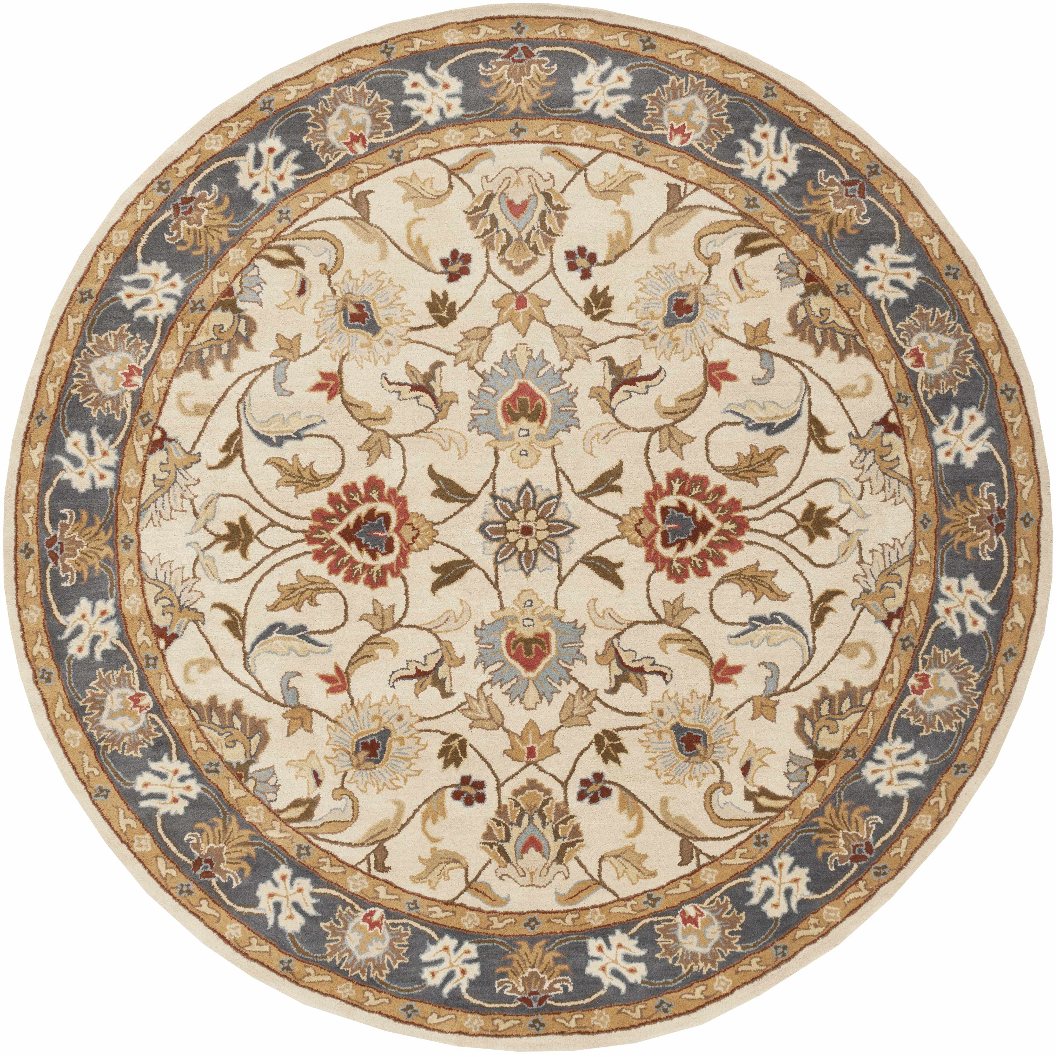Cherryfield 1125 Yellow&Sage Wool Rug - Image 10