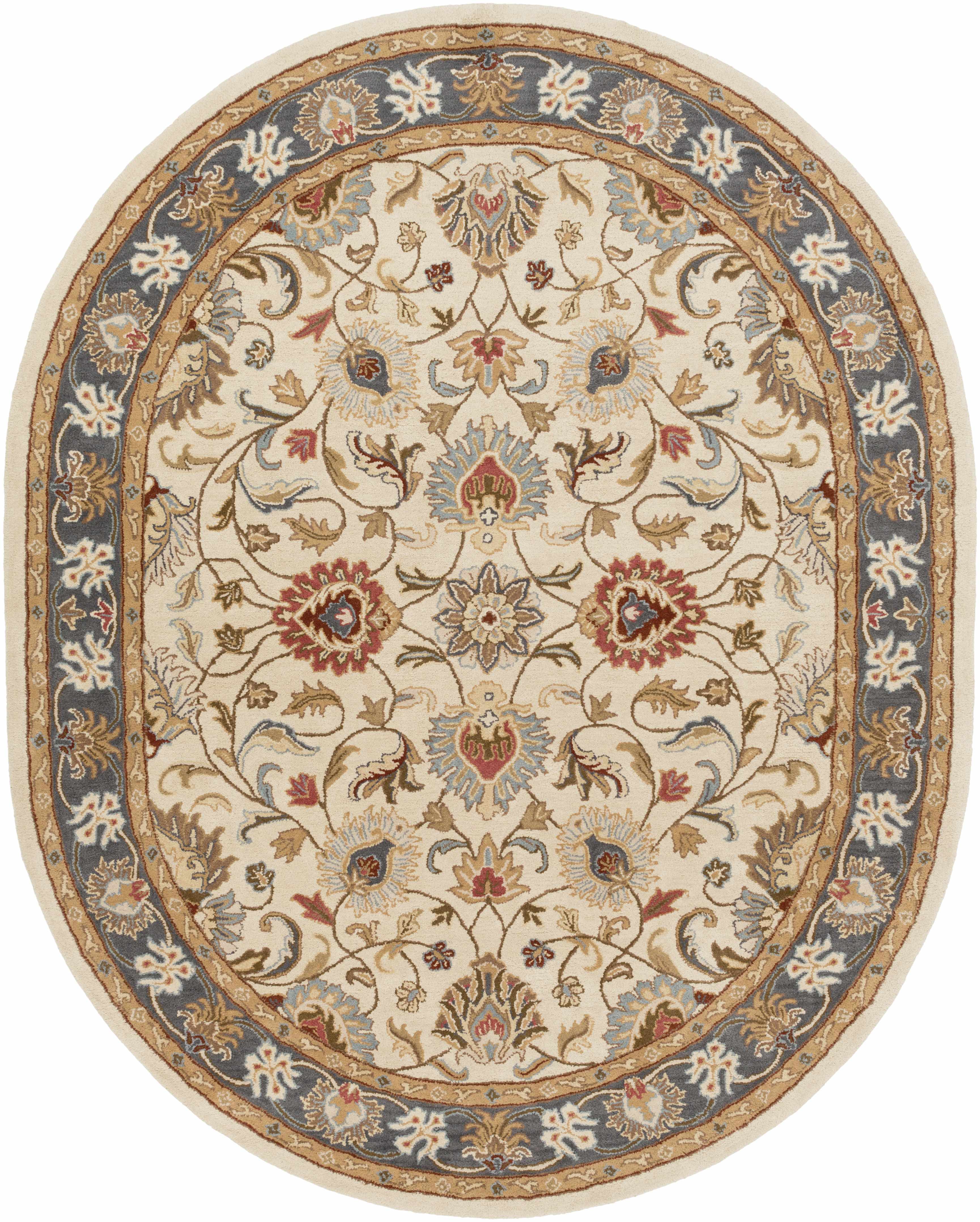 Cherryfield 1125 Yellow&Sage Wool Rug - Image 11