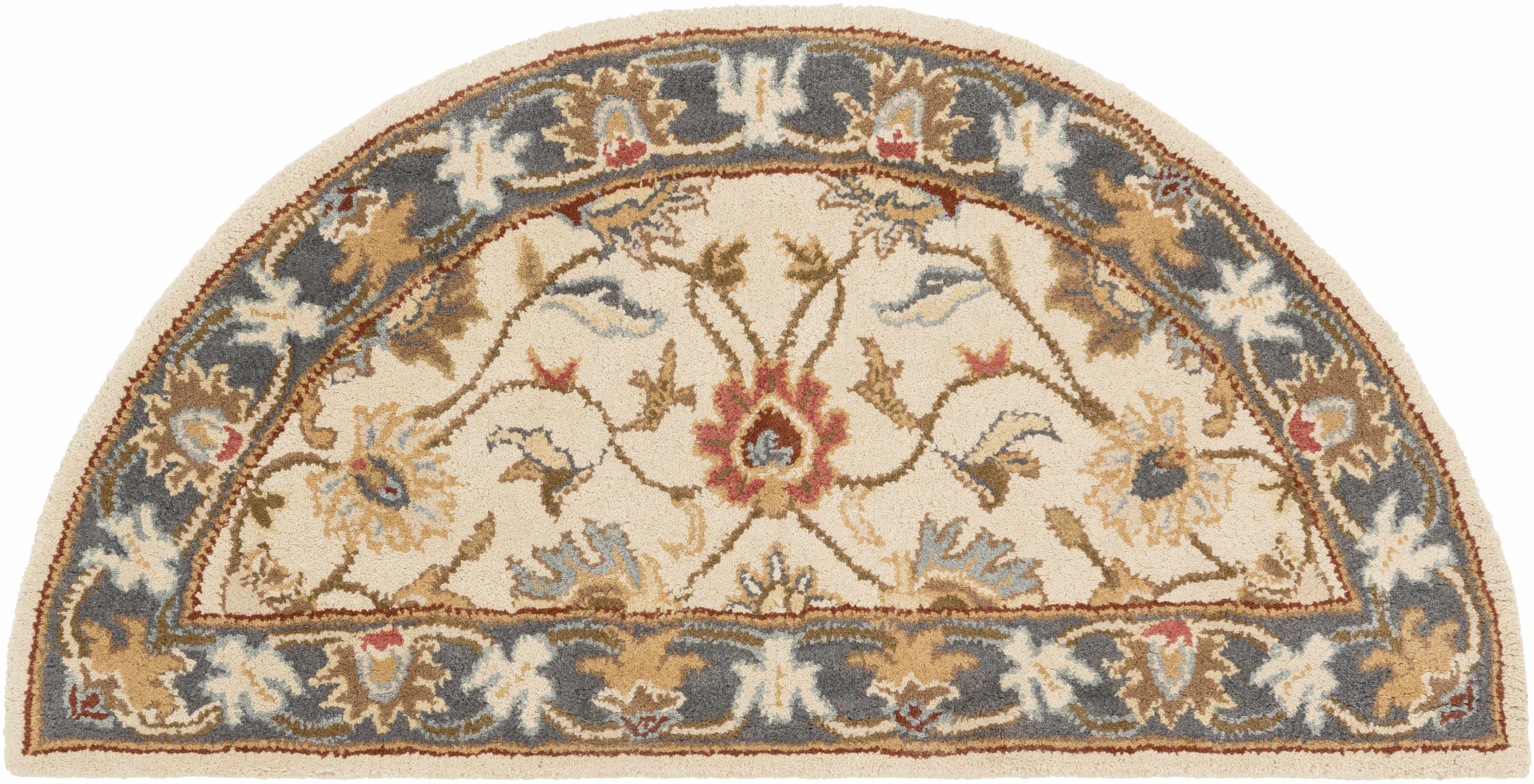 Cherryfield 1125 Yellow&Sage Wool Rug - Image 12