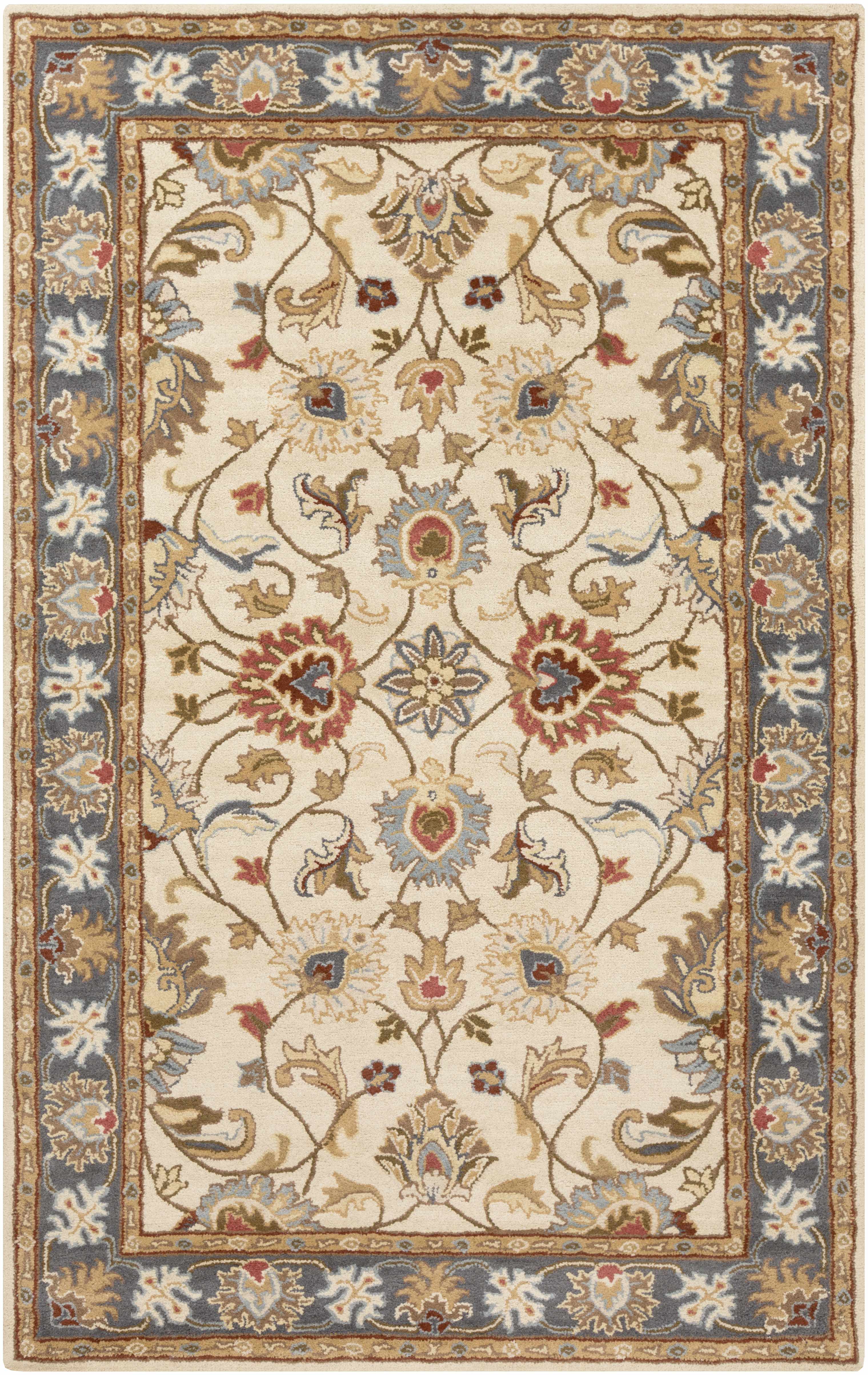 Cherryfield 1125 Yellow&Sage Wool Rug - Image 13