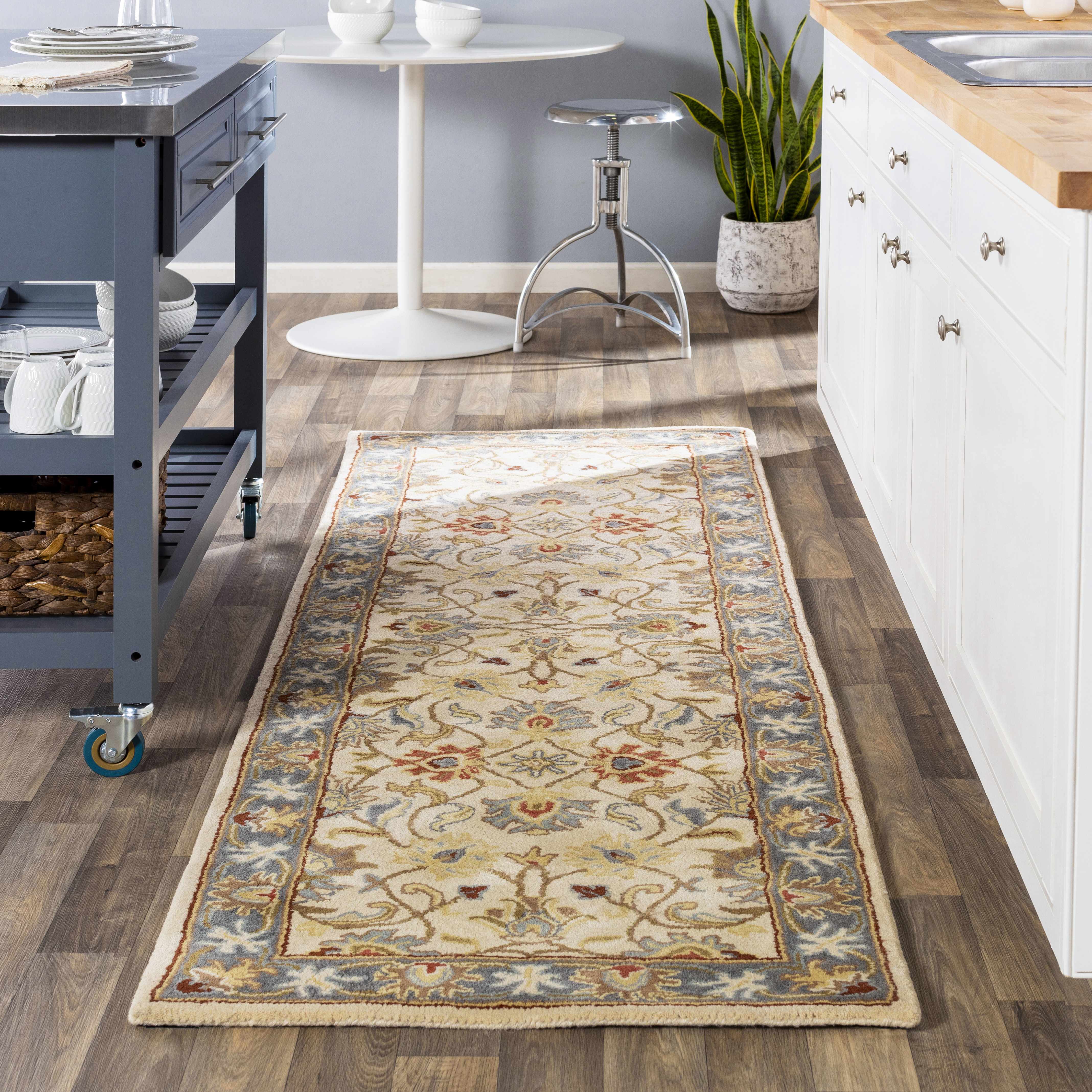 Cherryfield 1125 Yellow&Sage Wool Rug - Image 4