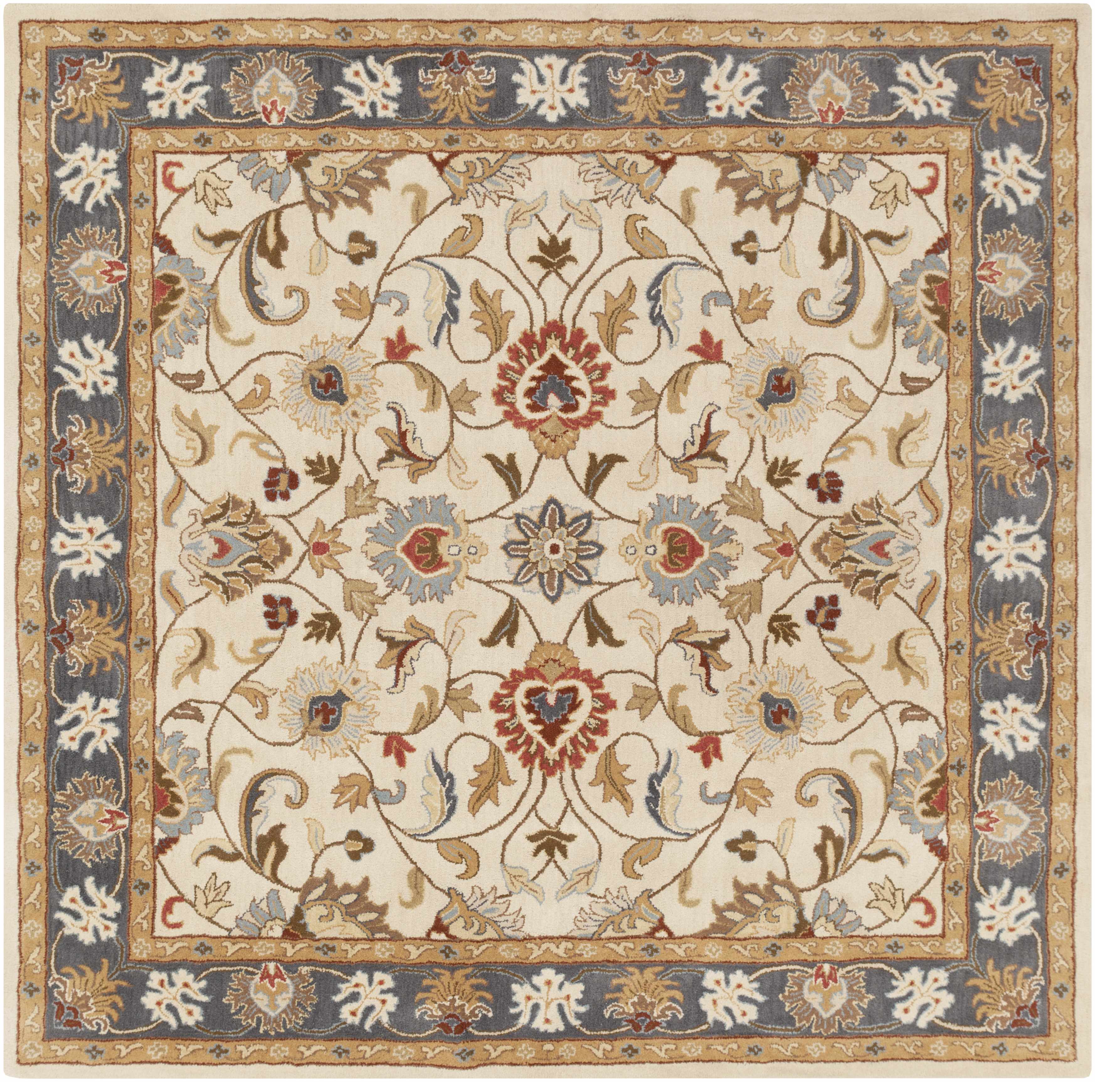 Cherryfield 1125 Yellow&Sage Wool Rug - Image 9
