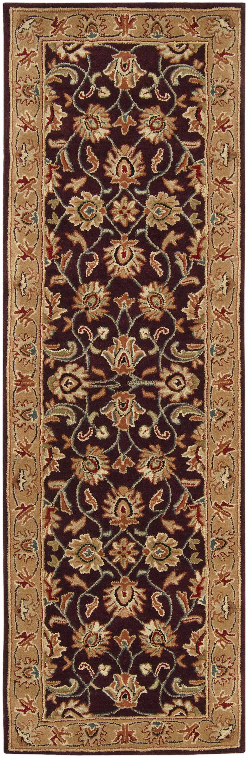 Cherryfield Burgundy 1024 Wool Area Rug - Image 10