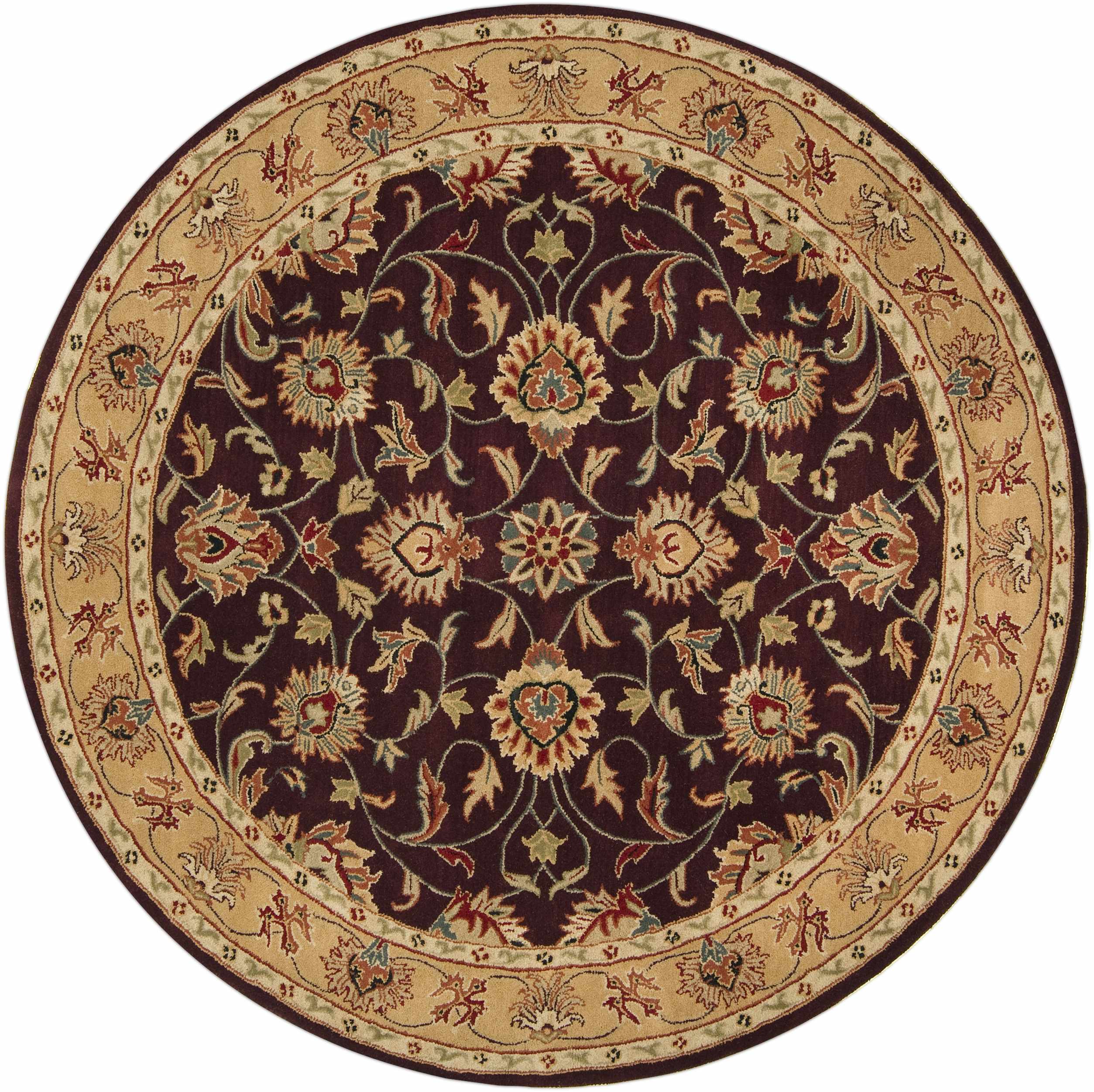 Cherryfield Burgundy 1024 Wool Area Rug - Image 3