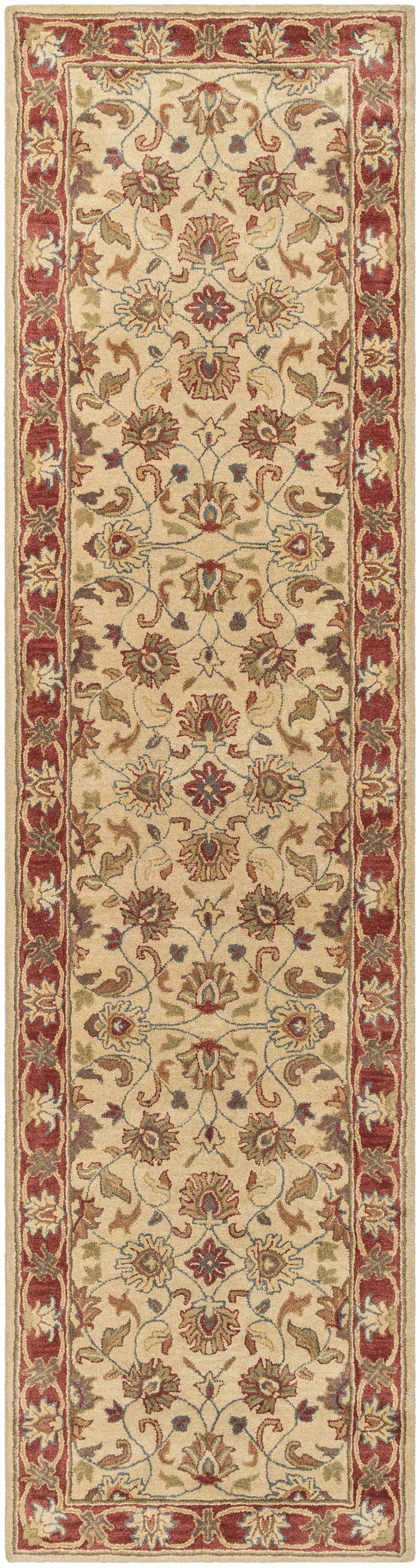 Cherryfield Hand Tufted Brown & Rust 1001 Wool Rug - Image 15