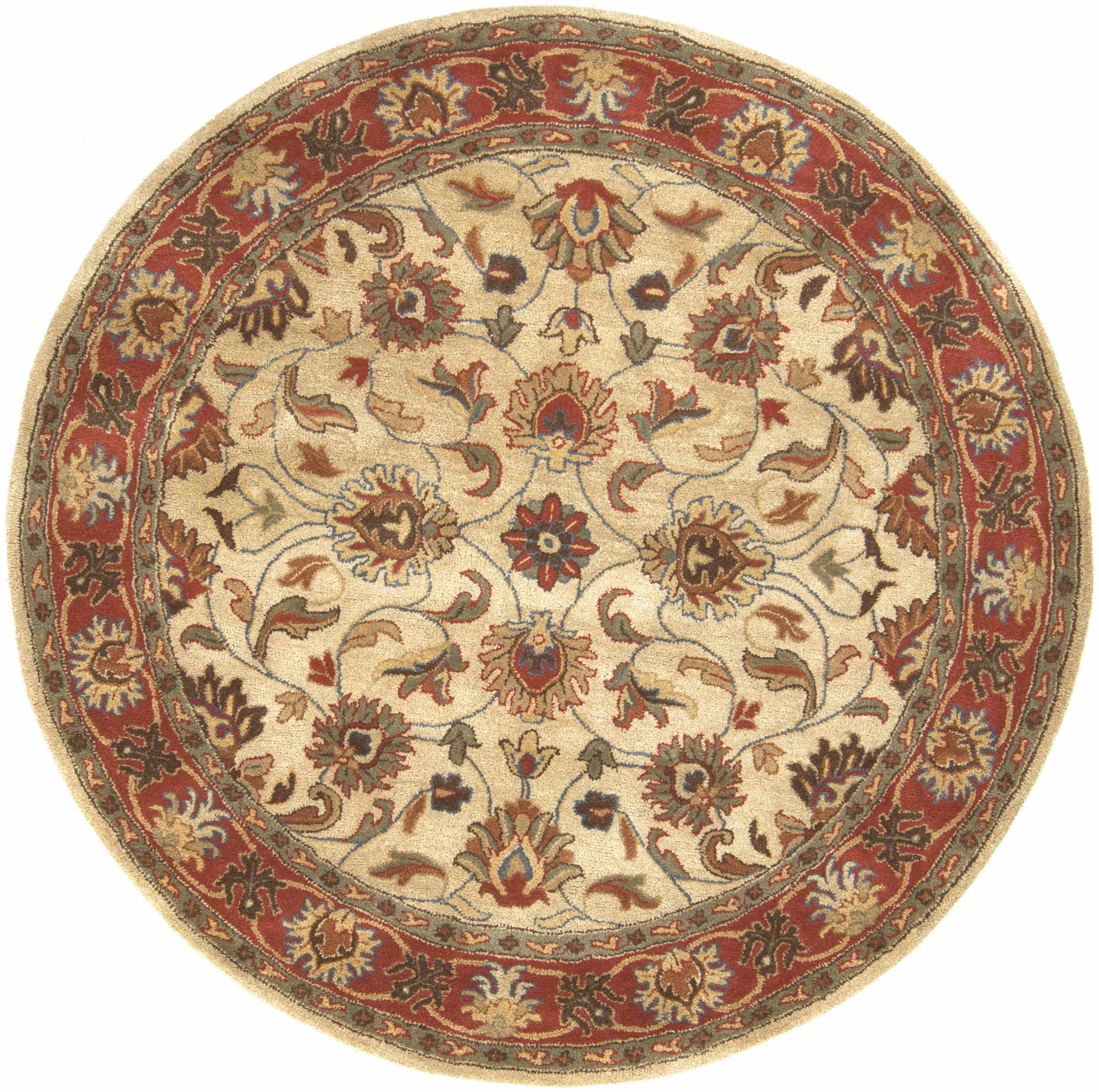 Cherryfield Hand Tufted Brown & Rust 1001 Wool Rug - Image 16