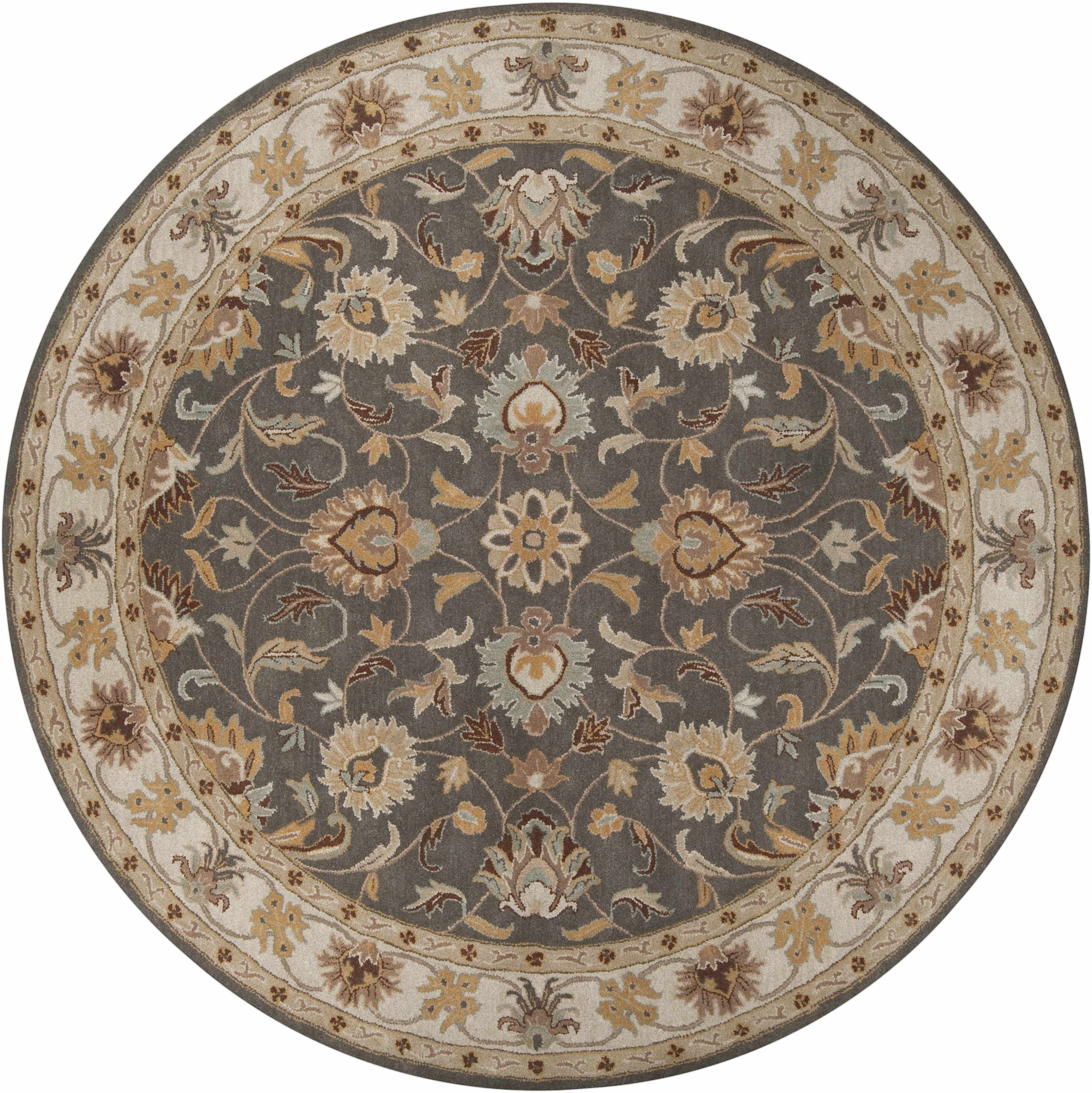 Cherryfield Hand Tufted Taupe Wool Rug - Image 13