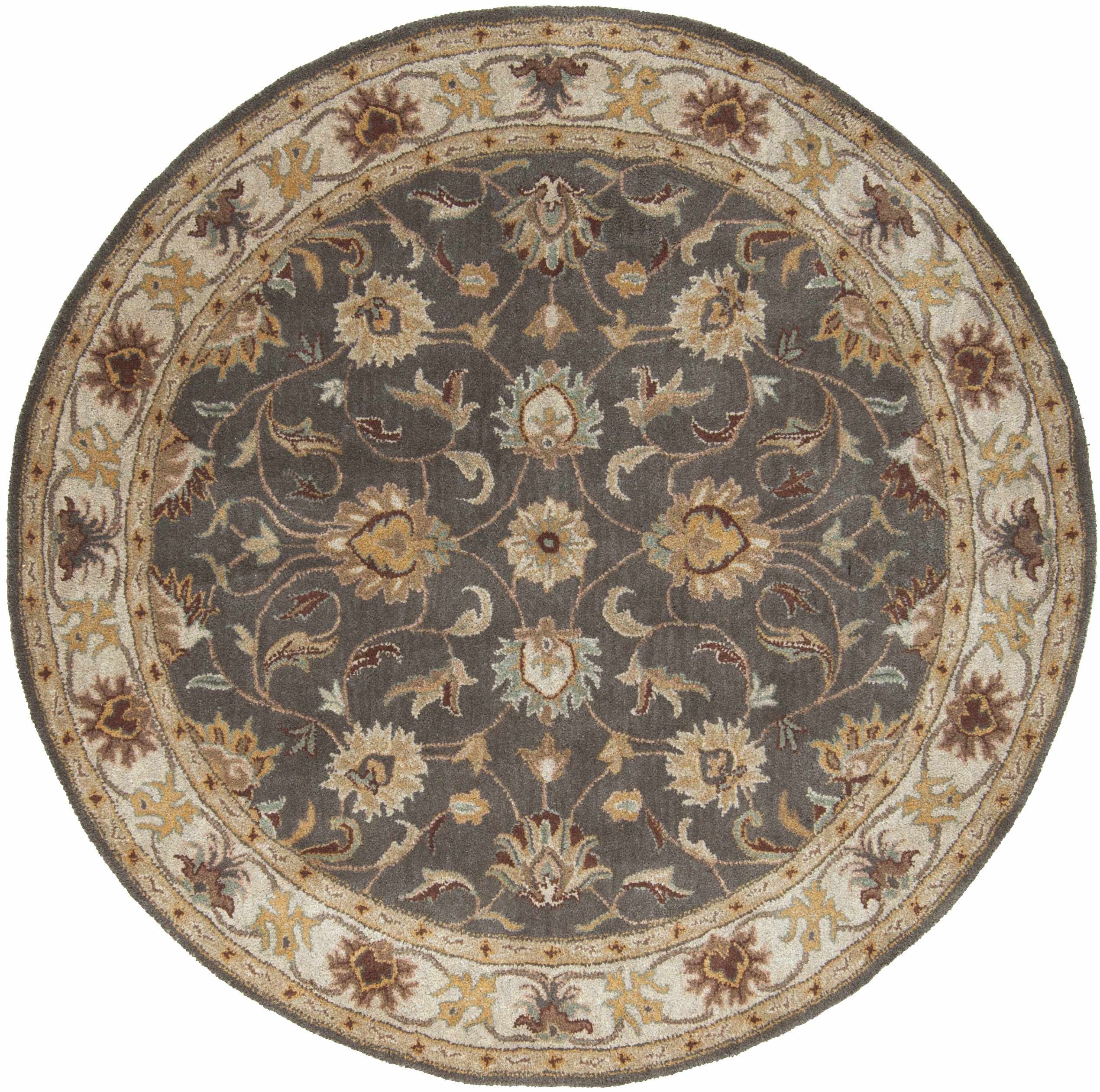 Cherryfield Hand Tufted Taupe Wool Rug - Image 15