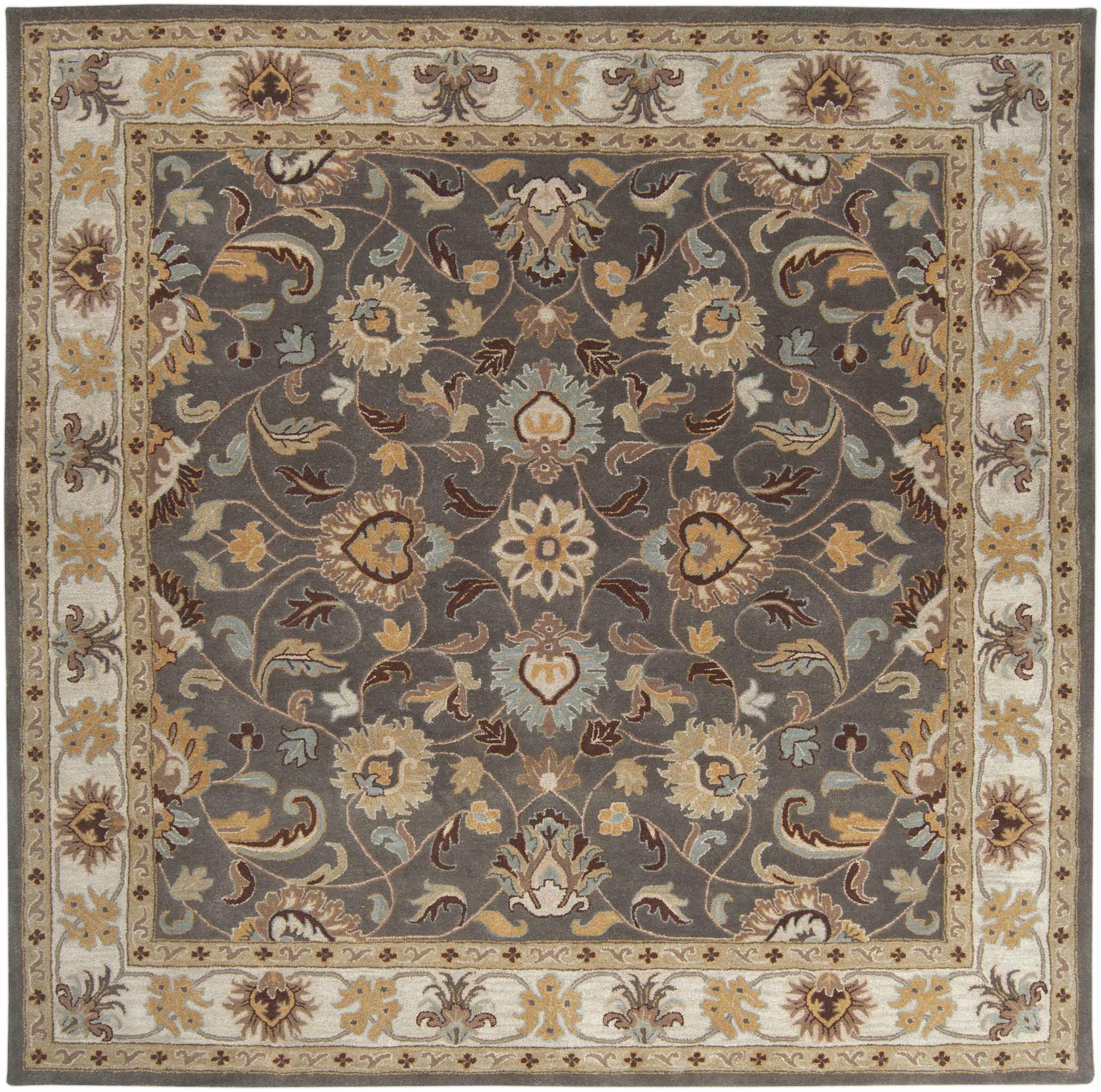Cherryfield Hand Tufted Taupe Wool Rug - Image 16
