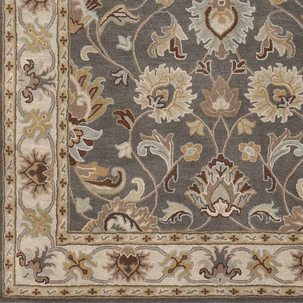 Cherryfield Hand Tufted Taupe Wool Rug - Image 5