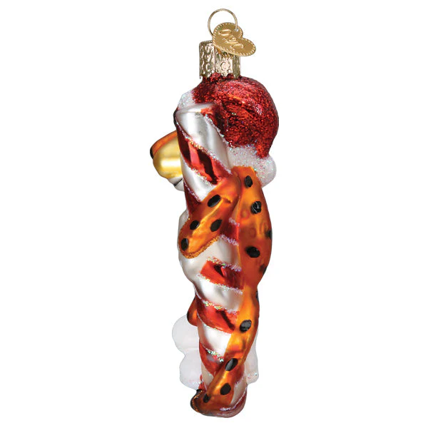 Chester Cheetah On Candy Cane Ornament - Image 5