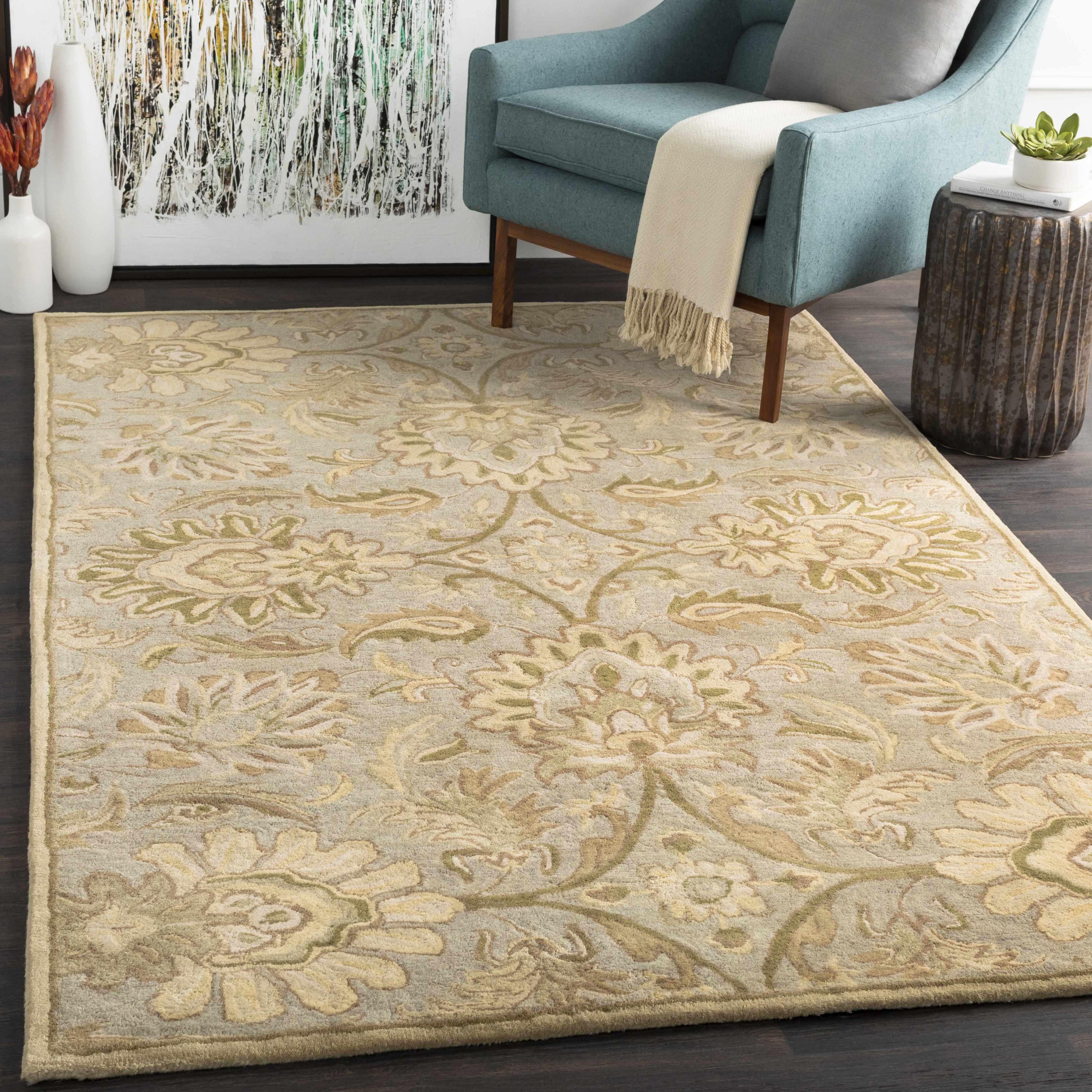 Chesterton Hand Tufted Ivory 1111 Area Rug - Image 2
